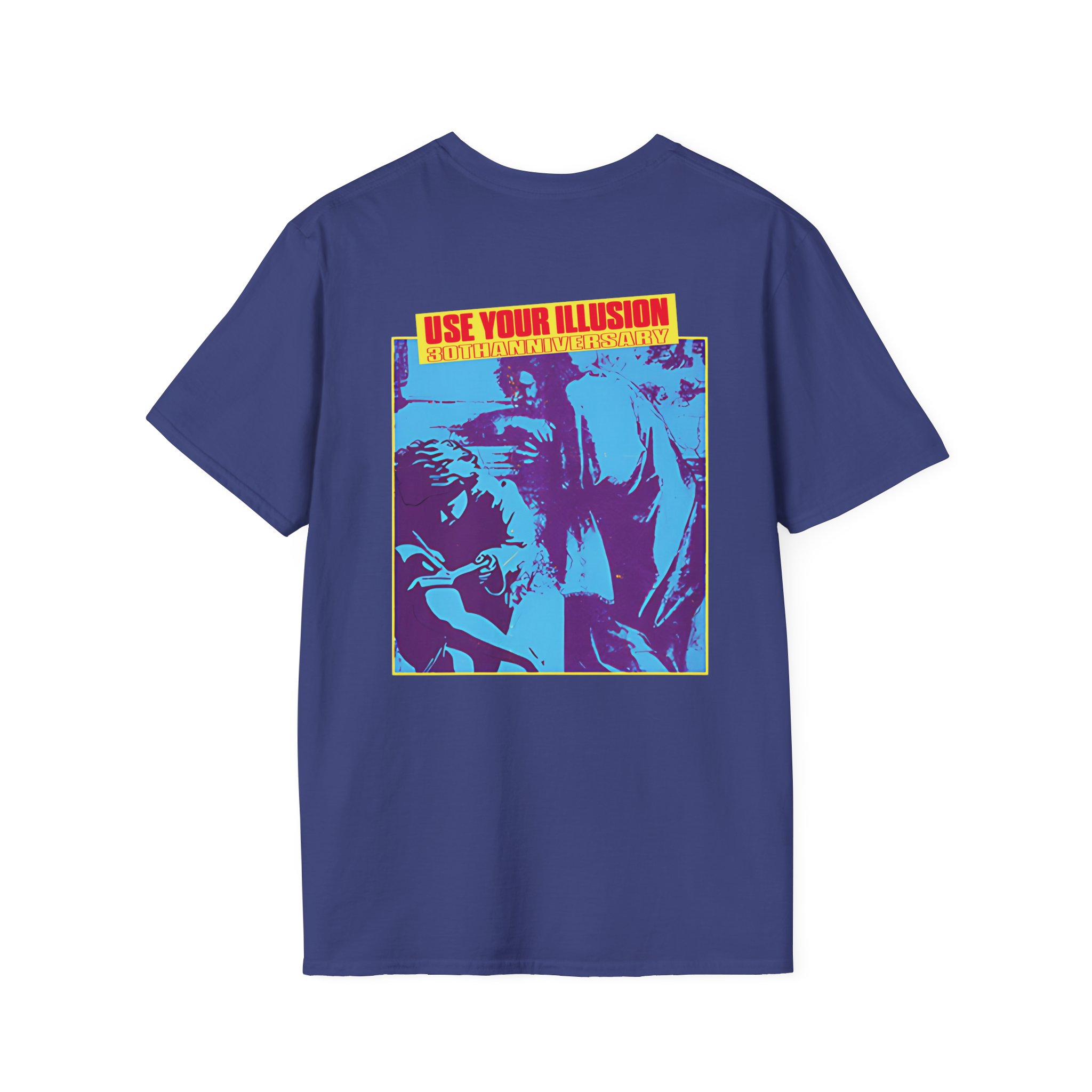 Guns N Roses 30th Anniversary Use Your Illusion Unisex Softstyle T-Shirt