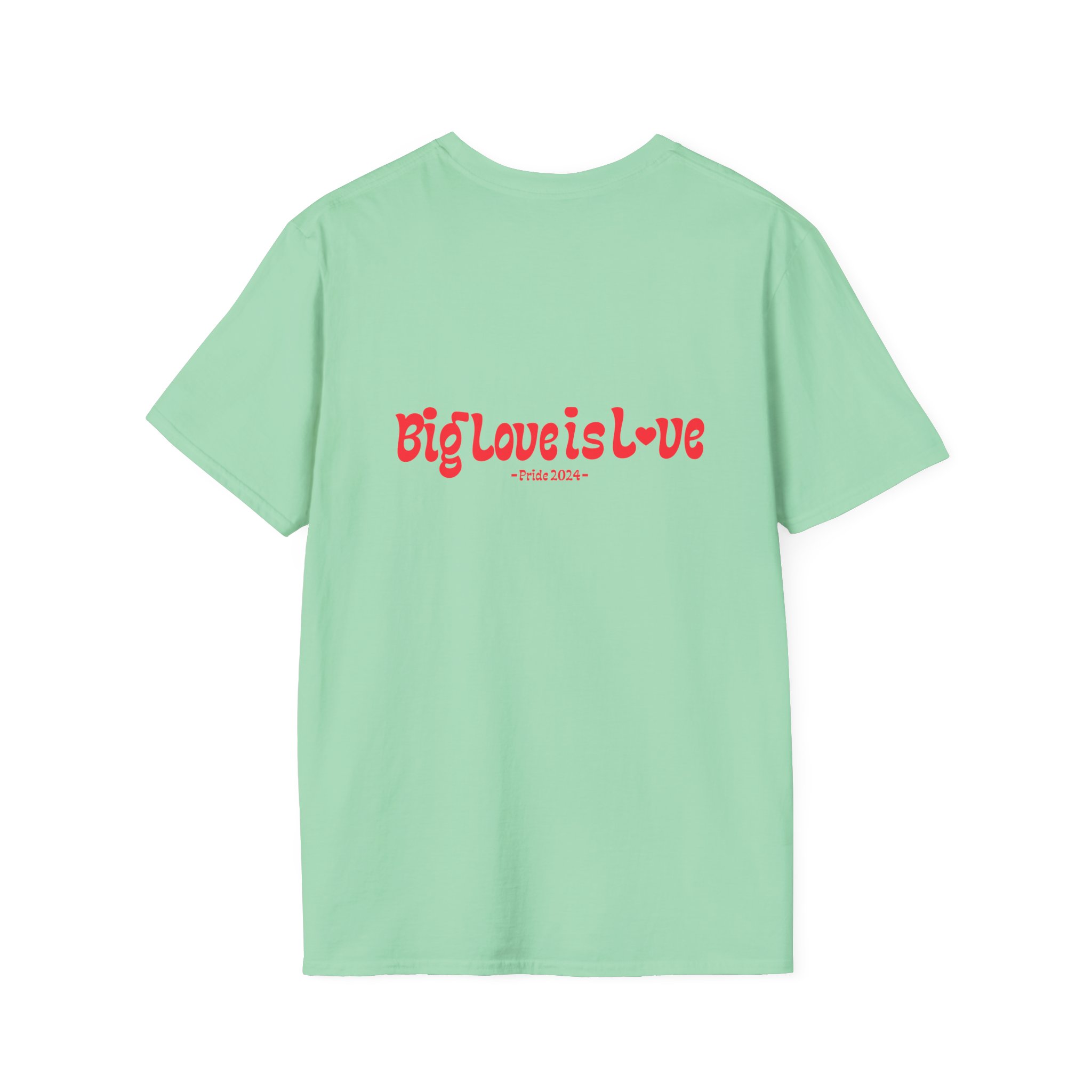 Erin Caldwell Pride BIG LOVE Unisex Softstyle T-Shirt