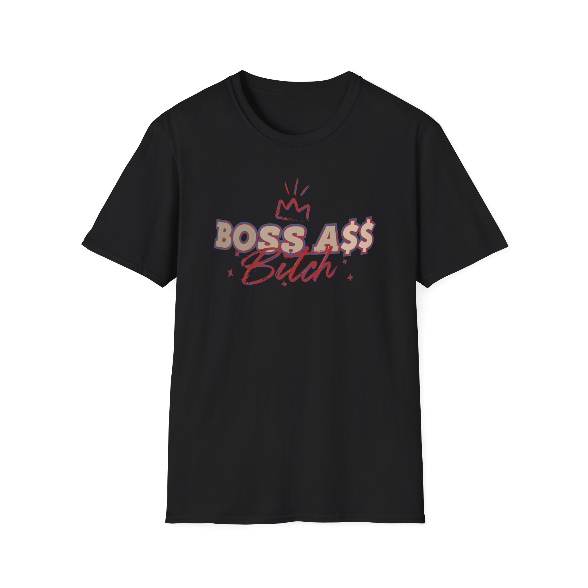 Ted Lasso Boss Ass Bitch Unisex Softstyle T-Shirt