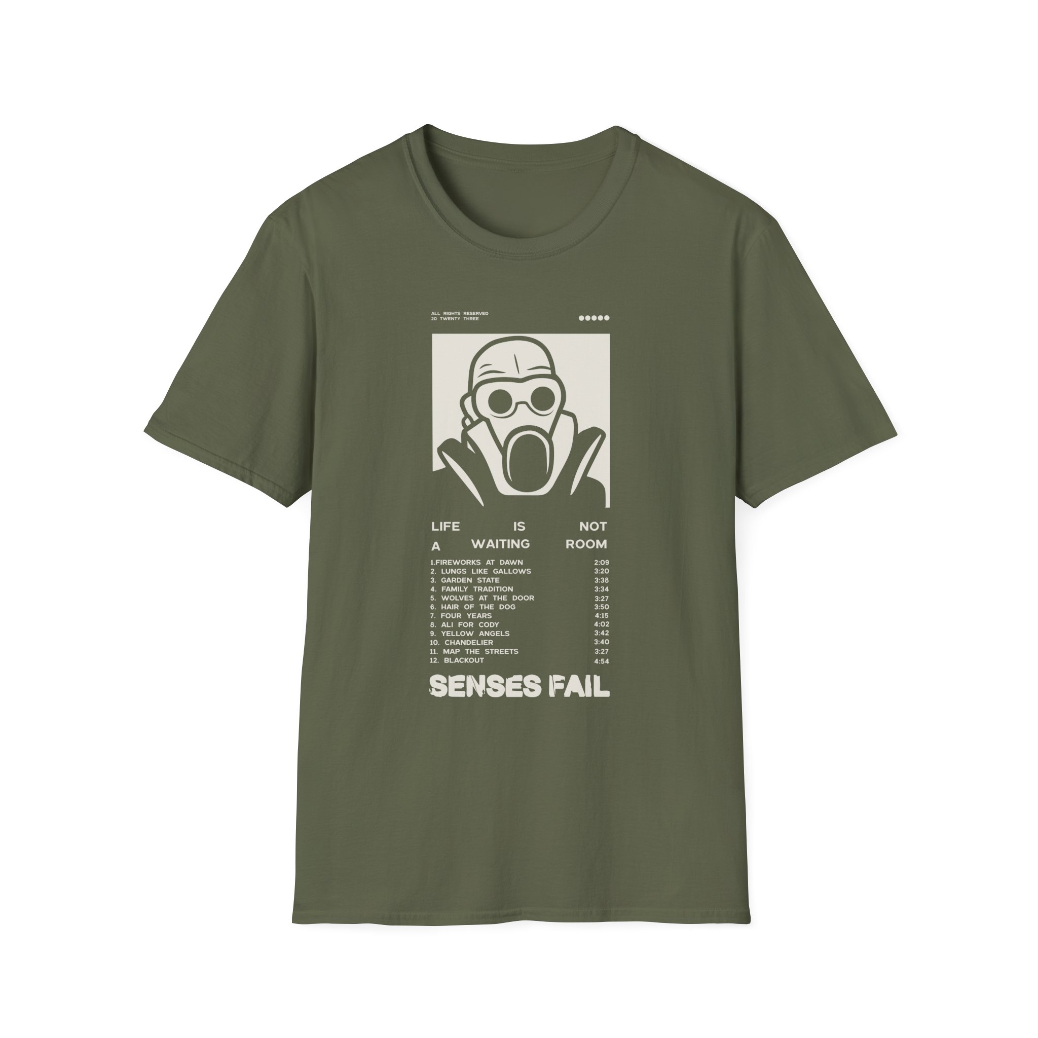 Senses Fail Linawr Tour Unisex Softstyle T-Shirt