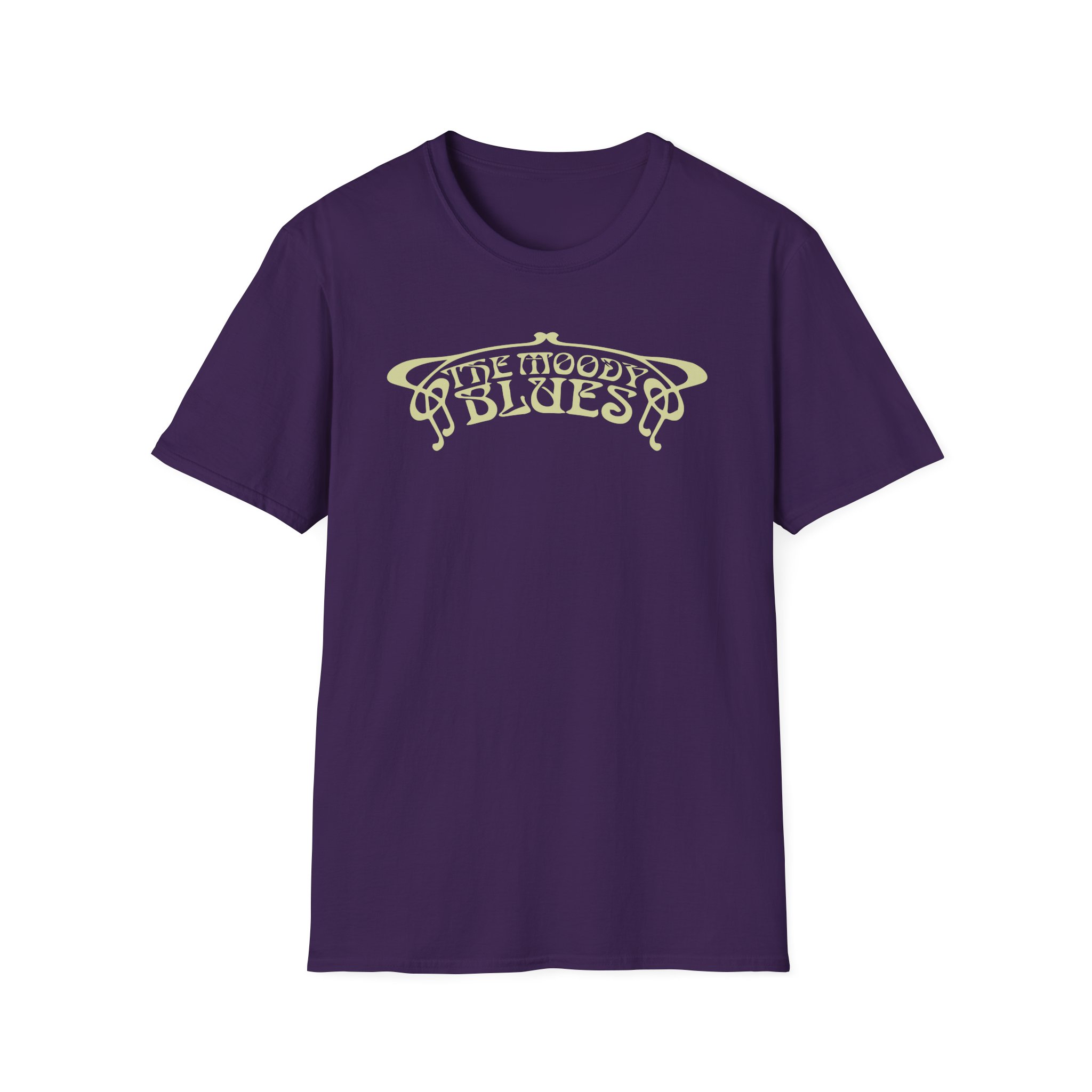 The Moody Blues Distressed Logo Unisex Softstyle T-Shirt
