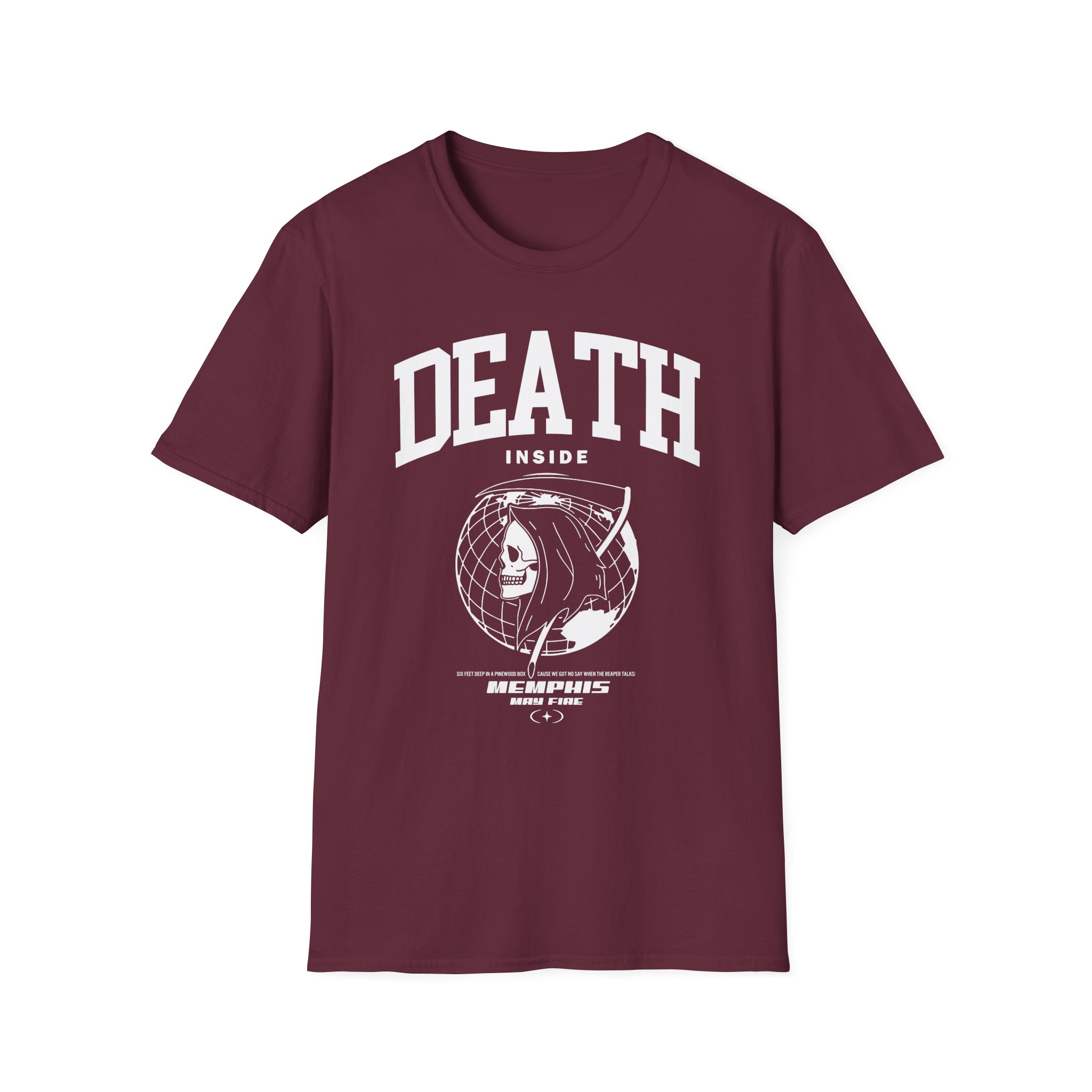 Memphis May Fire Death Inside Spider Unisex Softstyle T-Shirt