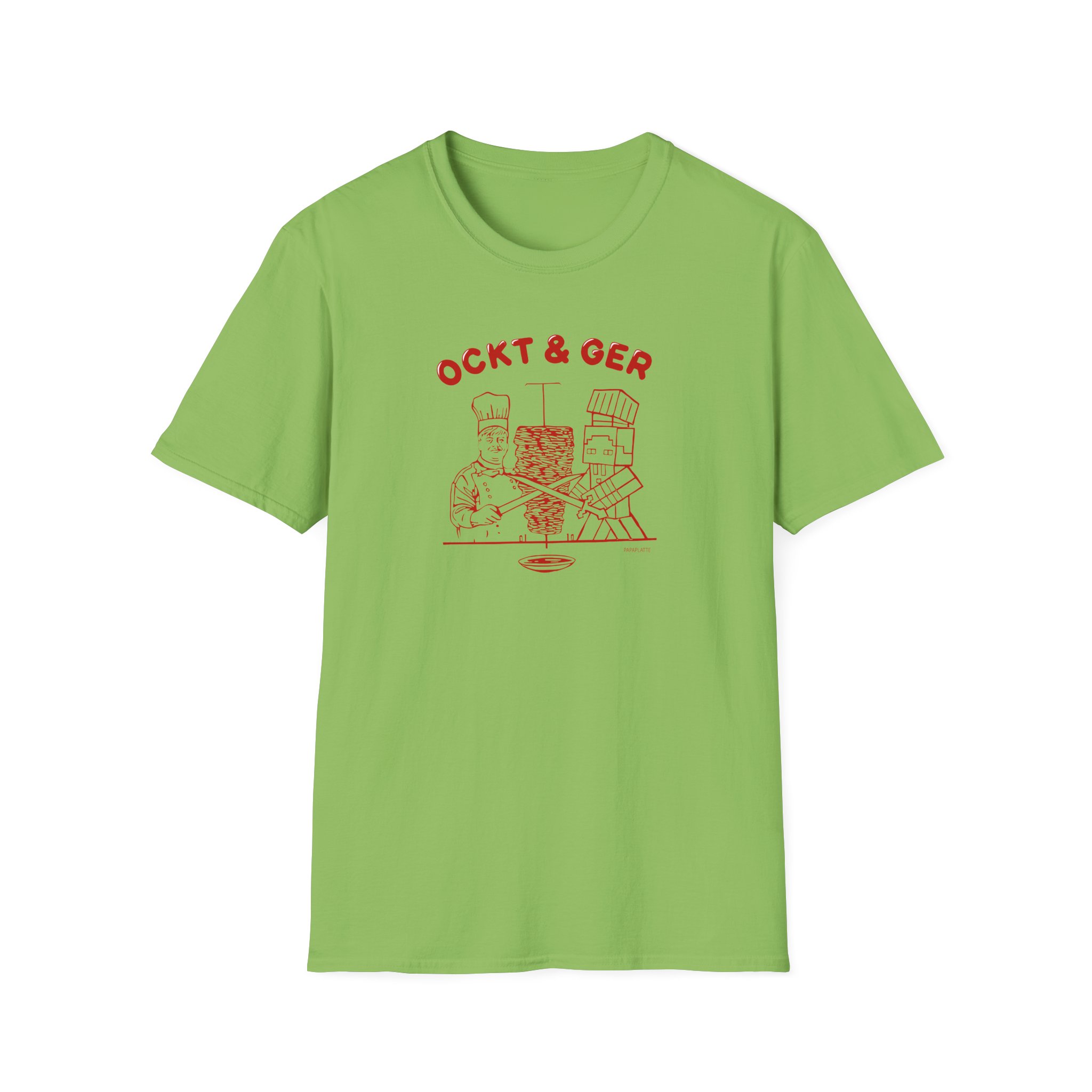 Papaplatte OCKT & GER Unisex Softstyle T-Shirt