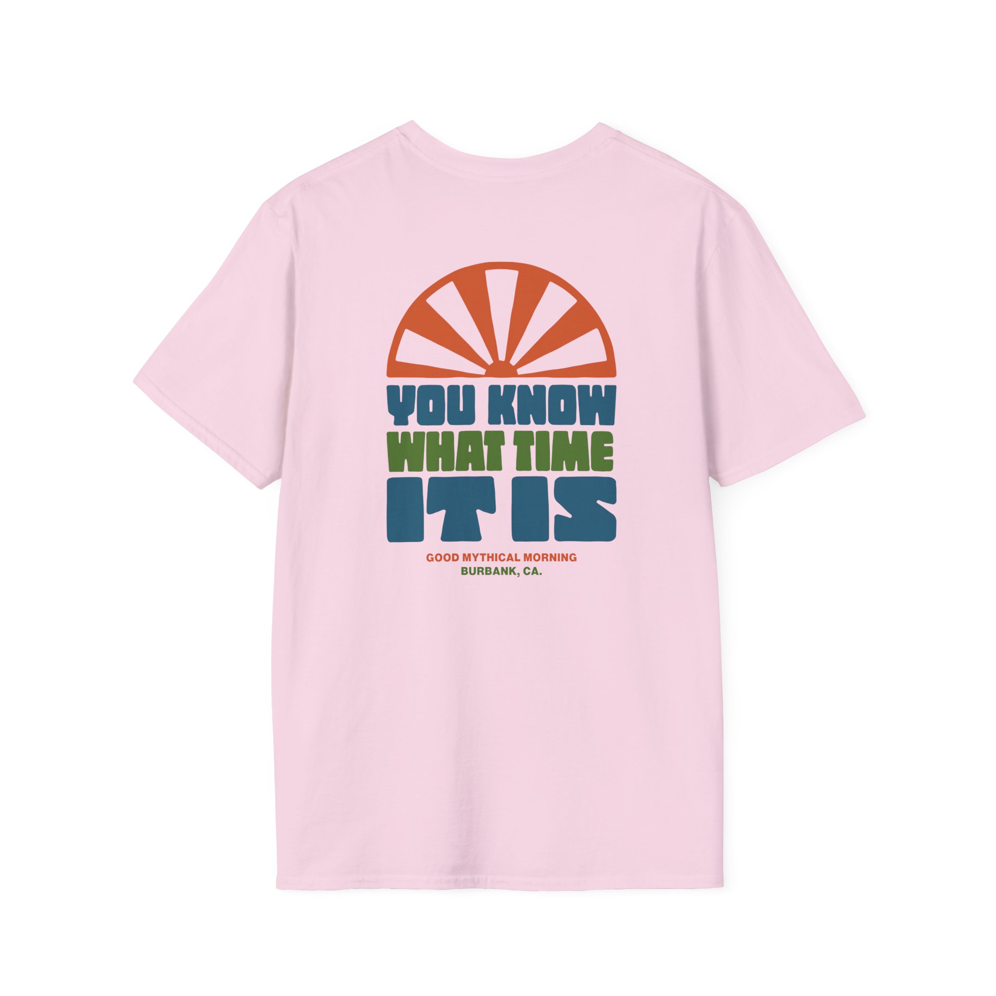 Good Mythical Morning You Know What Time It is unisex softstyle t-shirt