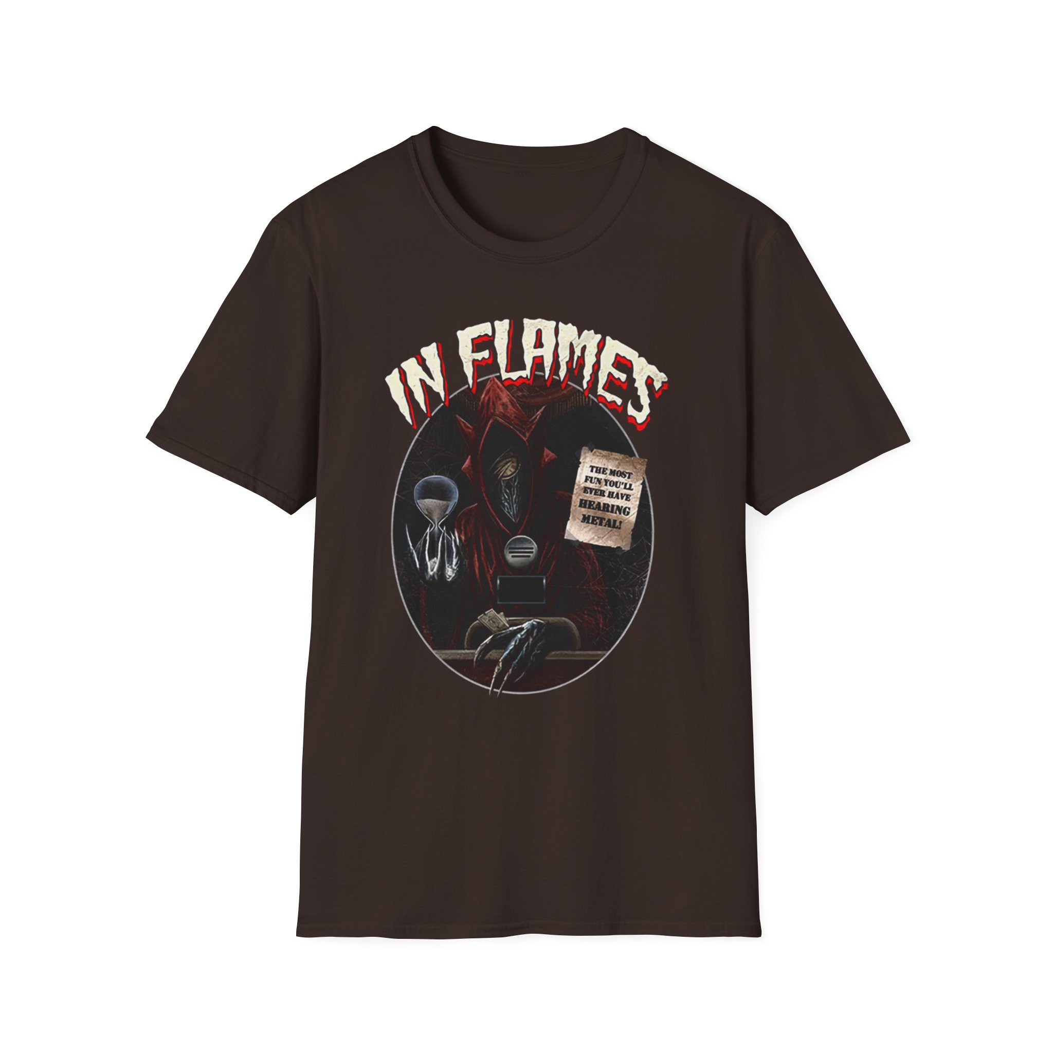 In Flames Unisex Softstyle T-Shirt