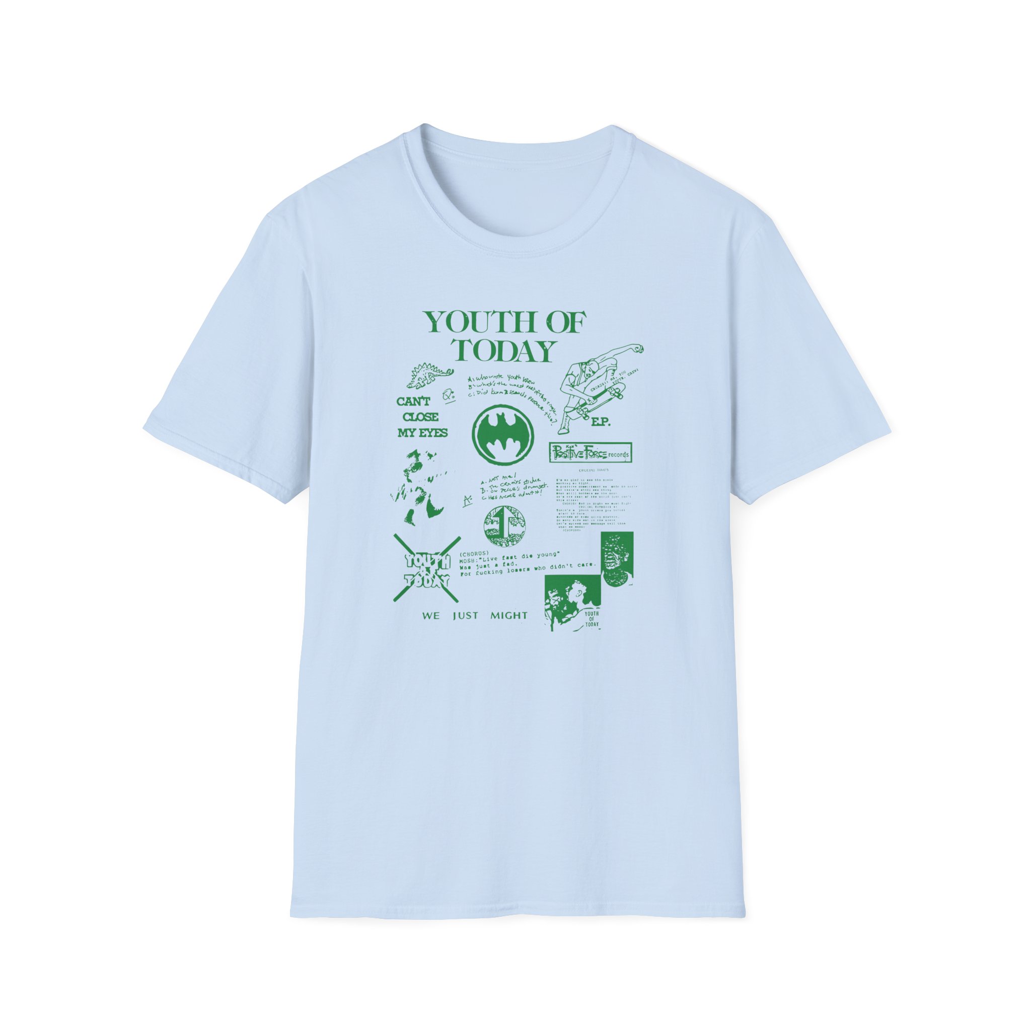 Youth of Today Three Question Trivia Unisex Softstyle T-Shirt