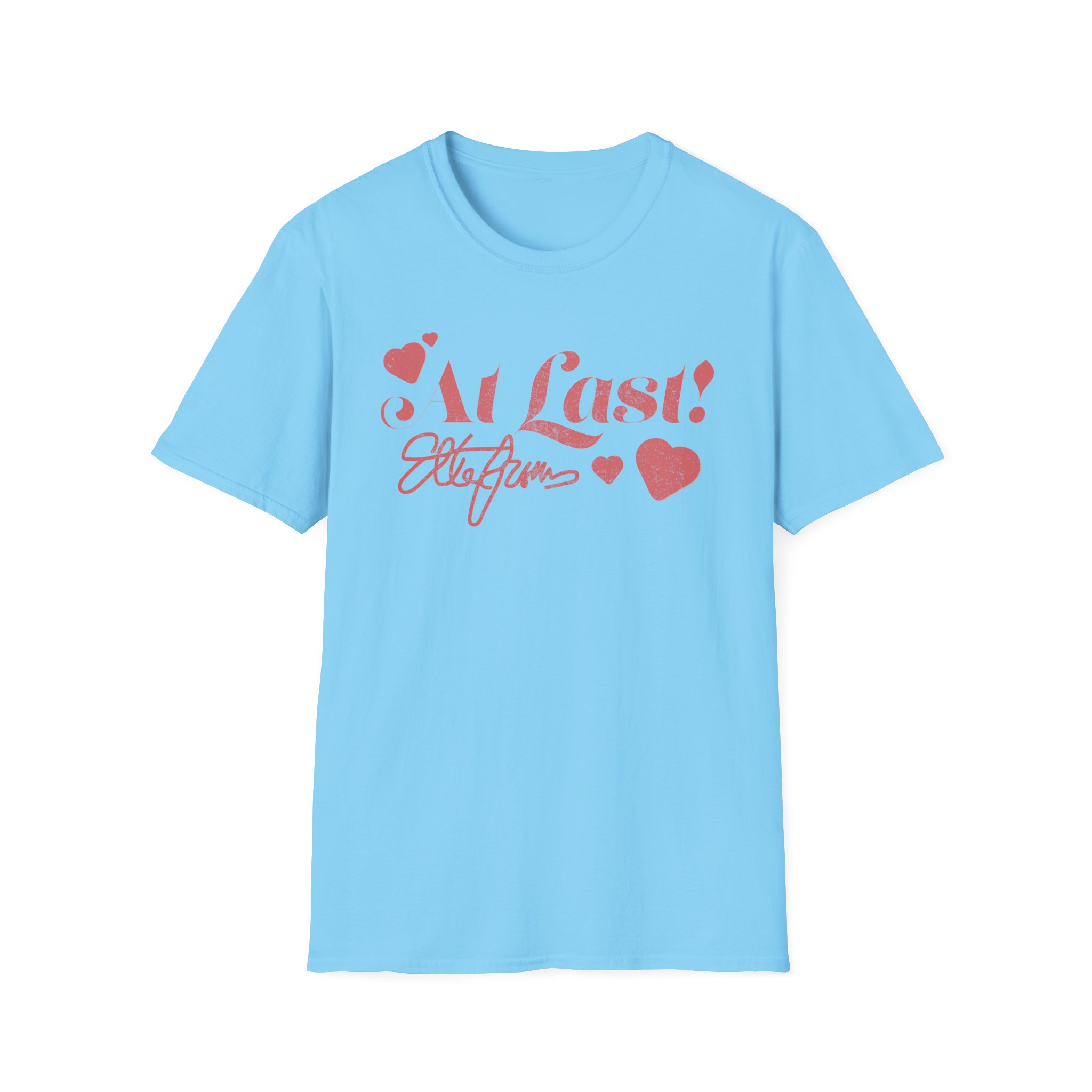 Etta James at Last Hearts Unisex Softstyle T-Shirt