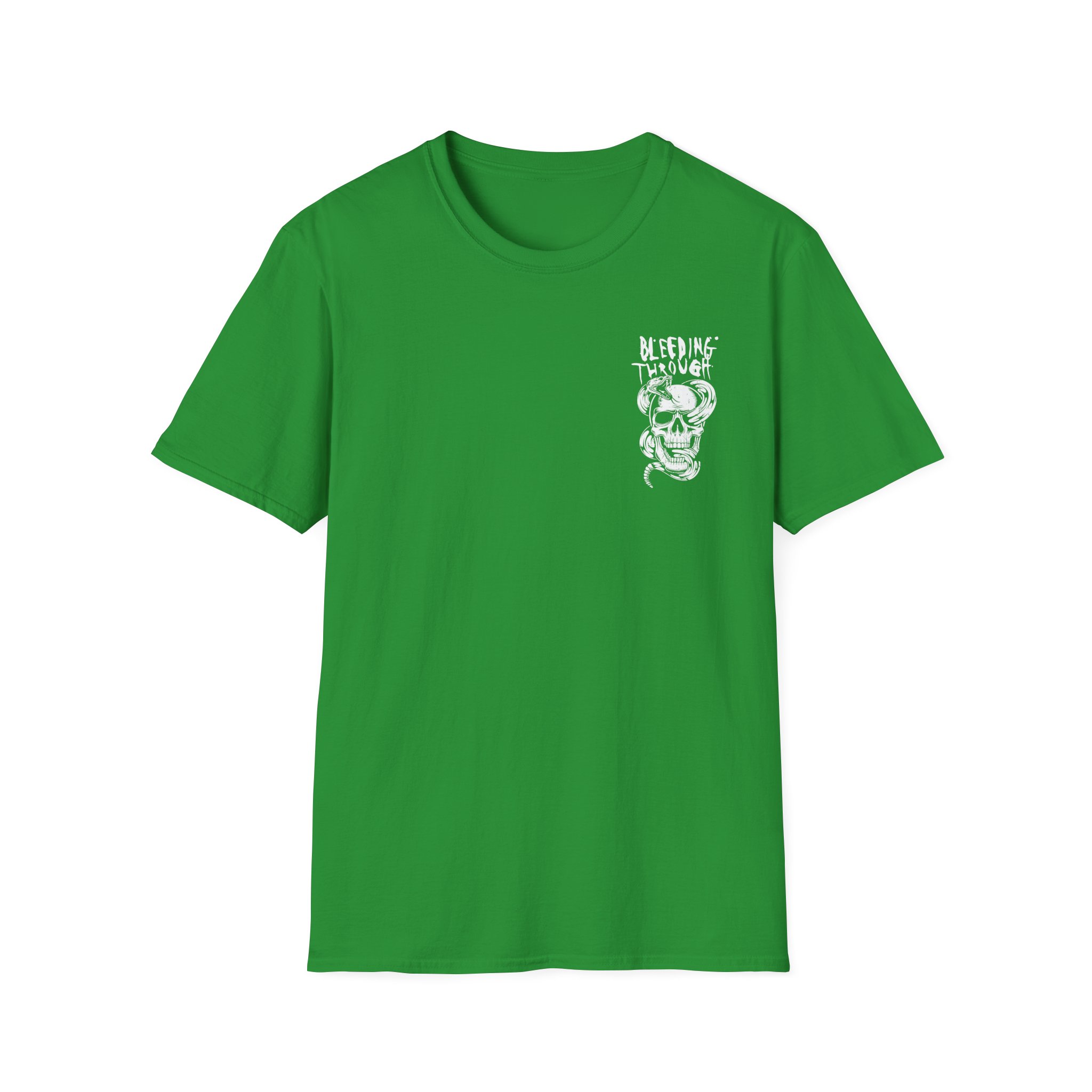 Bleeding Through SNAKE Unisex Softstyle T-Shirt