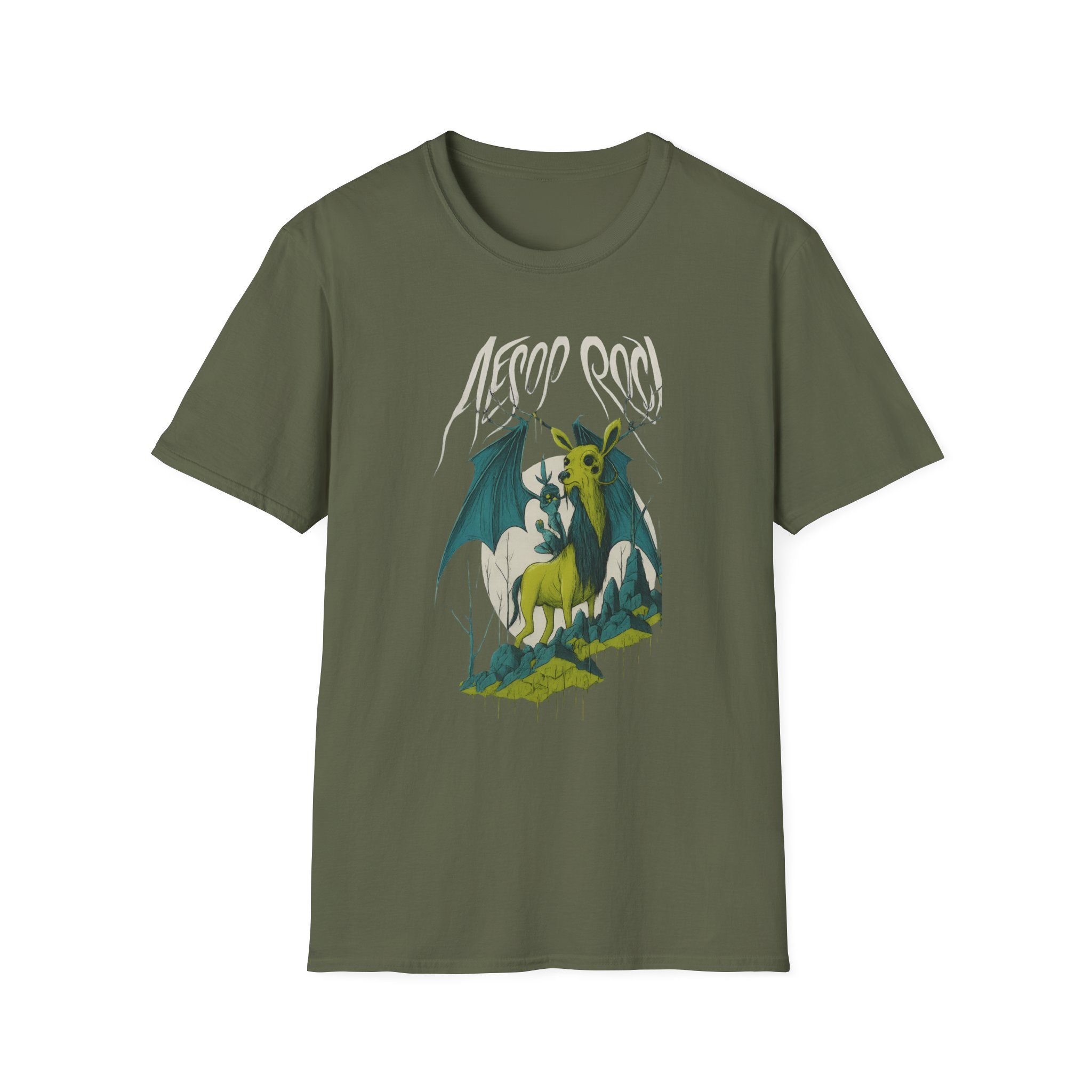 Aesop Rock Deer Unisex Softstyle T-Shirt