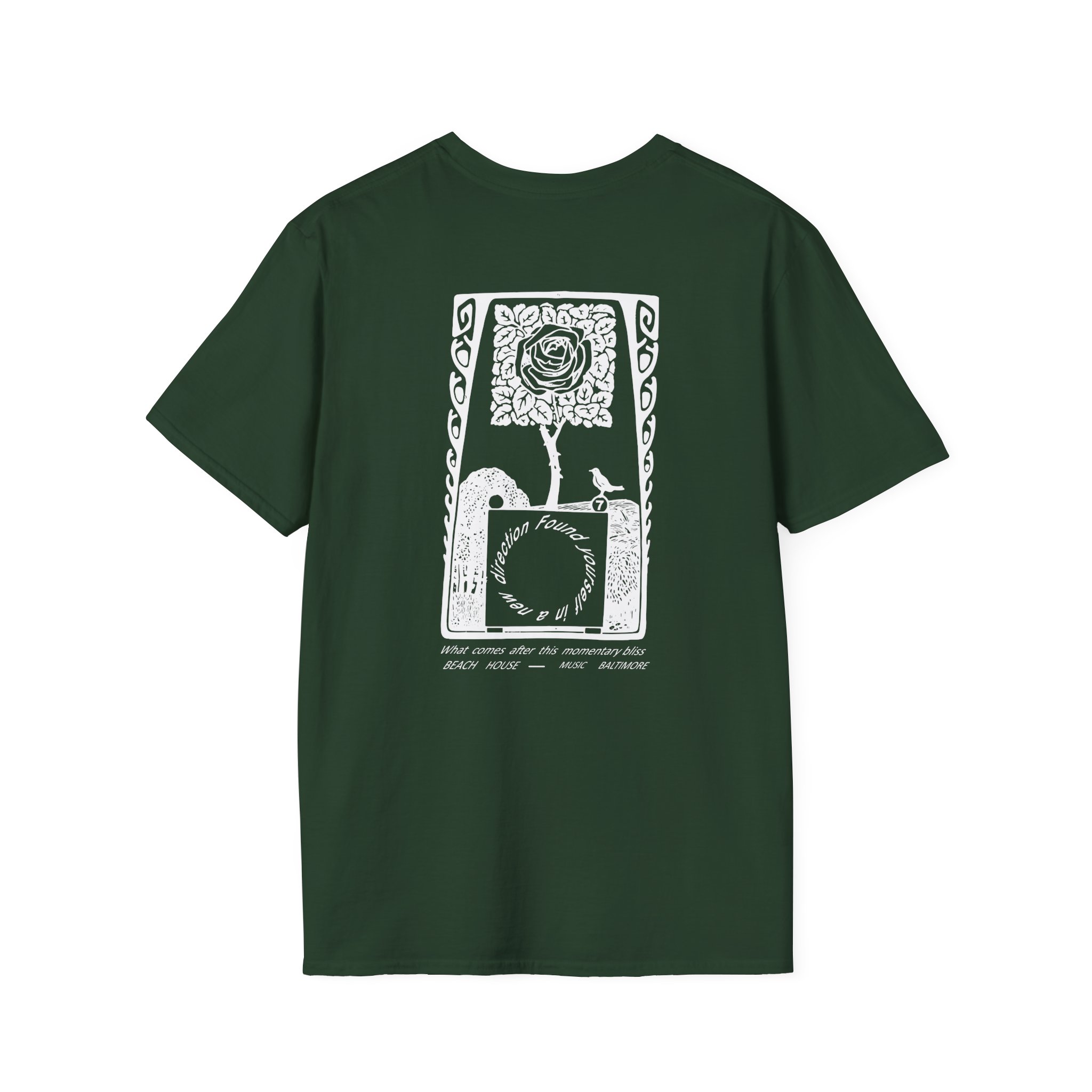 Beach House rose Unisex Softstyle T-Shirt