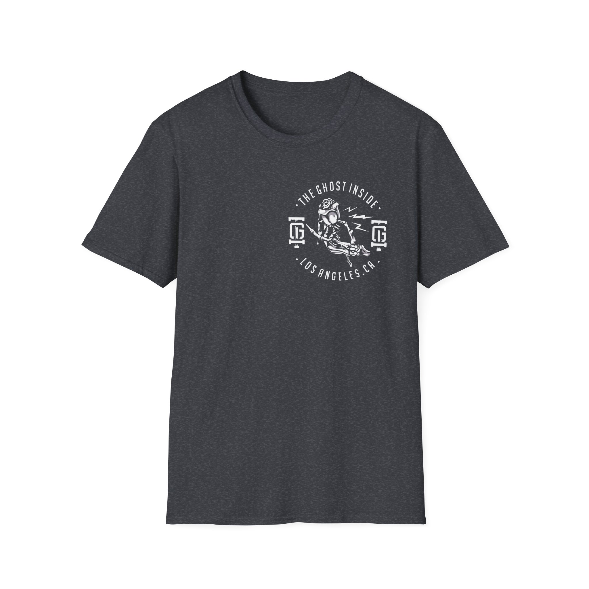 The Ghost Inside Skeleton Hand Unisex Softstyle T-Shirt