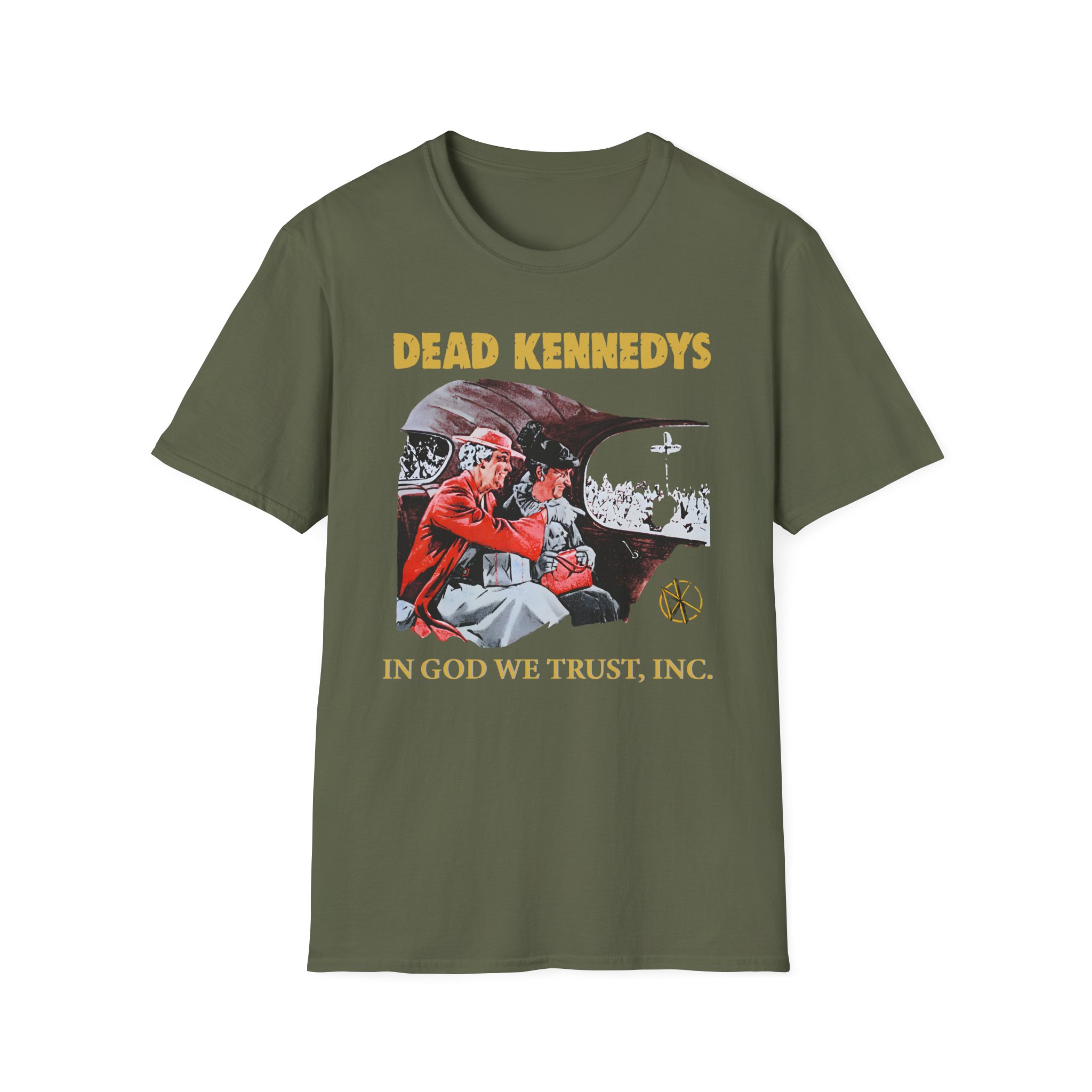 Dead Kennedys In God We Trust Unisex Softstyle T-Shirt