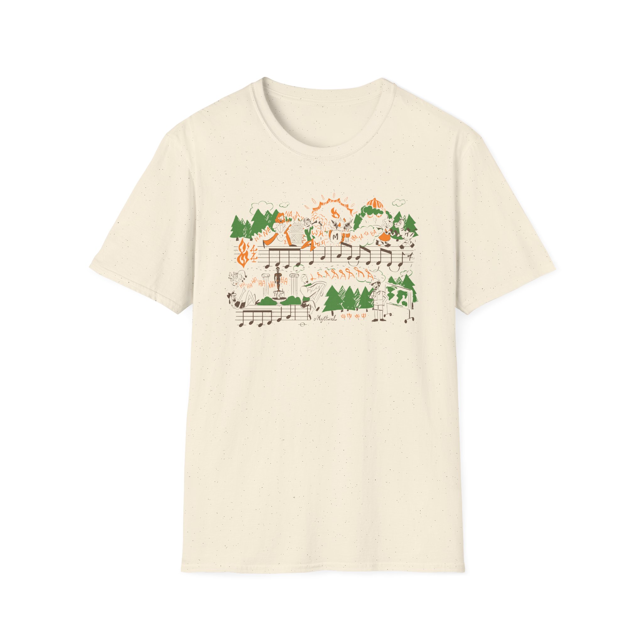 Good Mythical Morning Theme Song unisex softstyle t-shirt