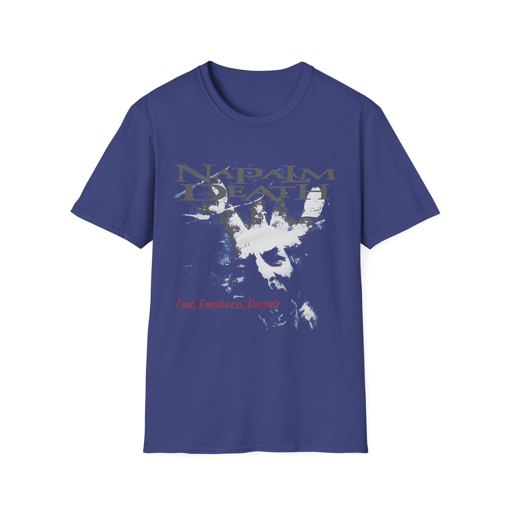 Napalm Death Fear, Emptiness, Despair Unisex Softstyle T-Shirt