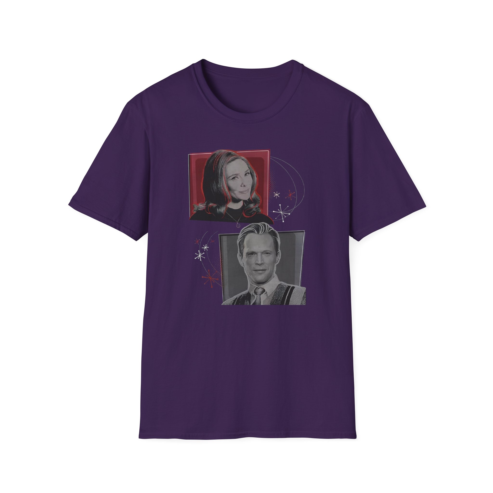 Marvel Wandavision Retro Unisex Softstyle T-Shirt