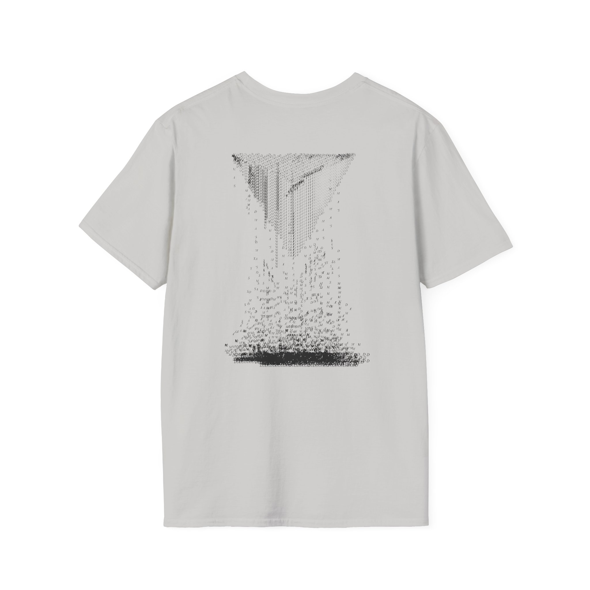 Dmas Crumbling Logo Unisex Softstyle T-Shirt