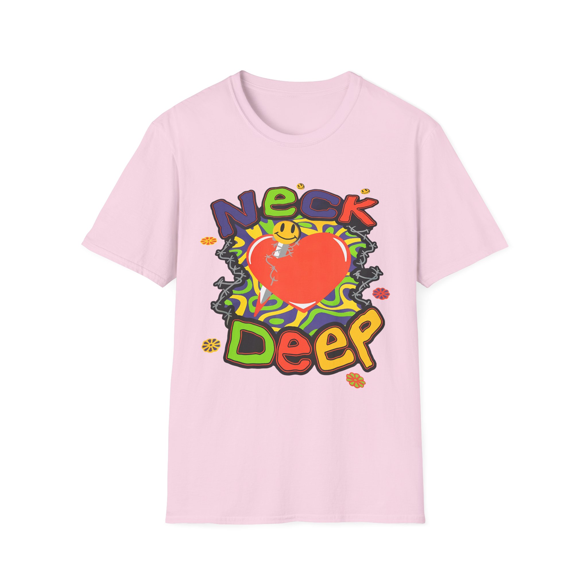 Neck Deep Love Unisex Softstyle T-Shirt