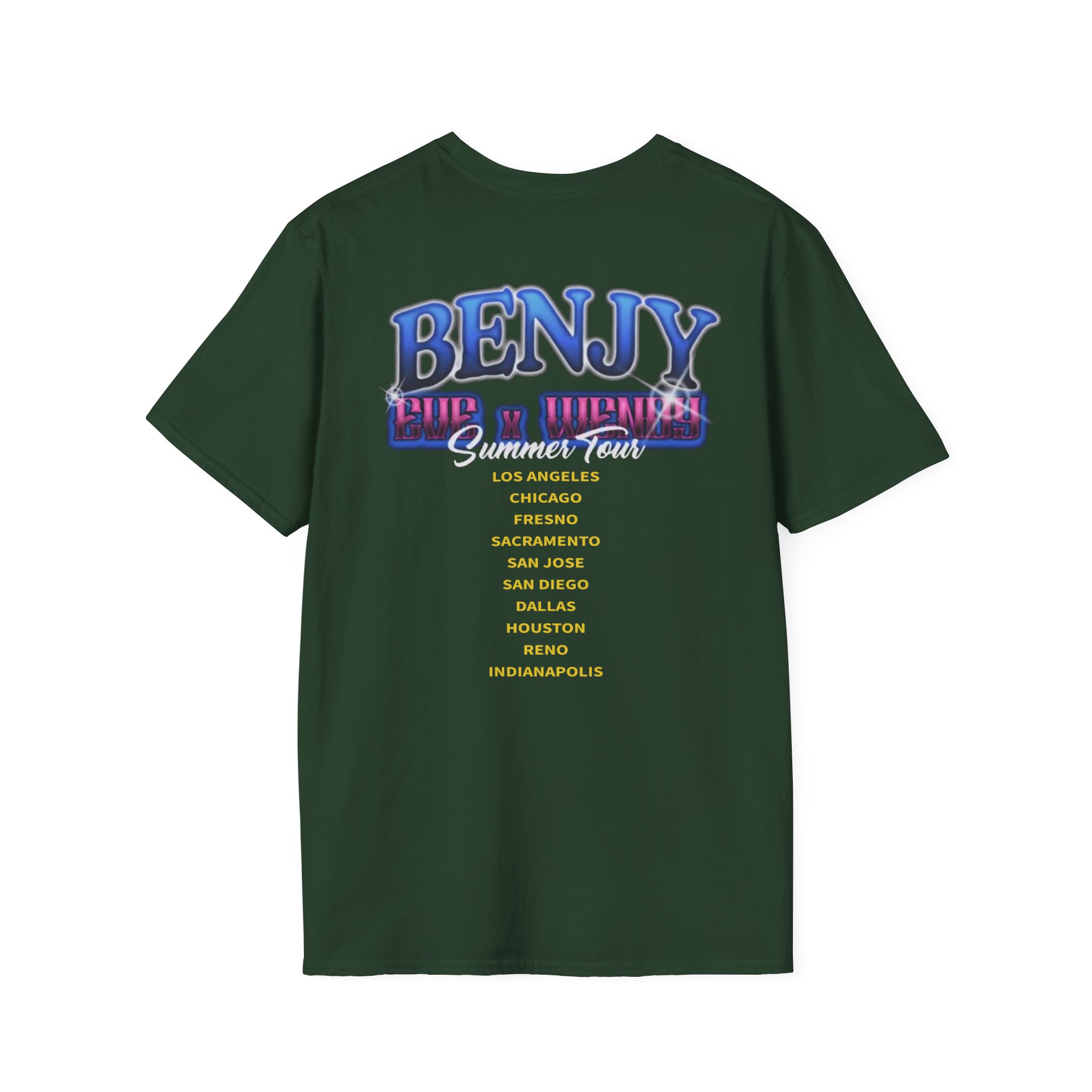 Eve and Wendy Web Tour Unisex Softstyle T-Shirt