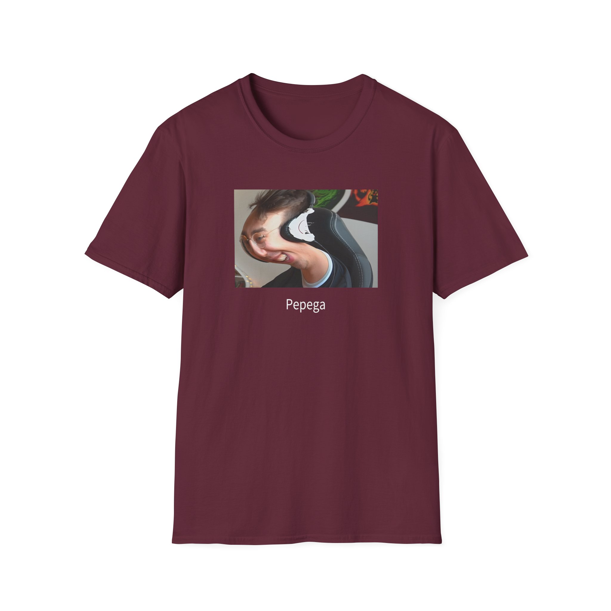Papaplatte Pepega Unisex Softstyle T-Shirt