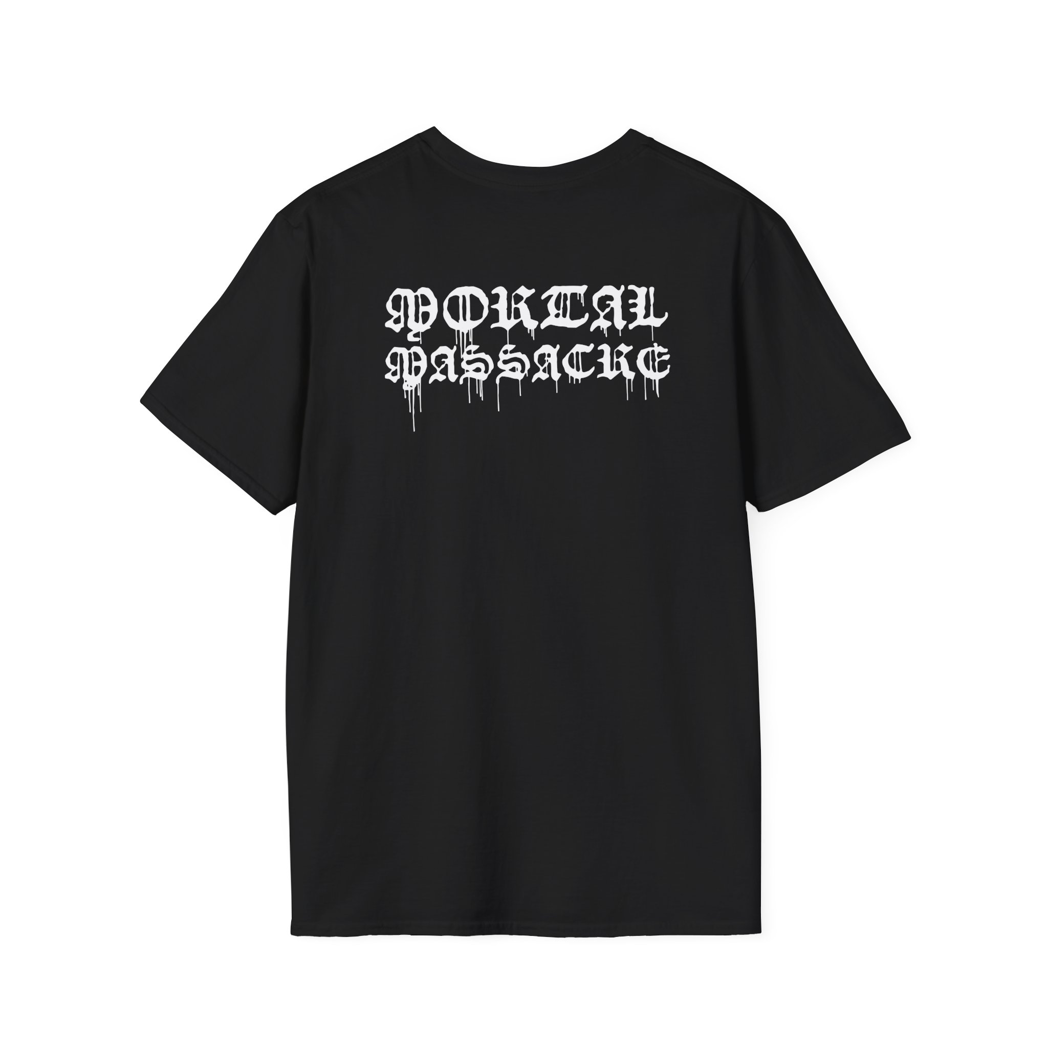 Mortician Mortal Massacre Unisex Softstyle T-Shirt