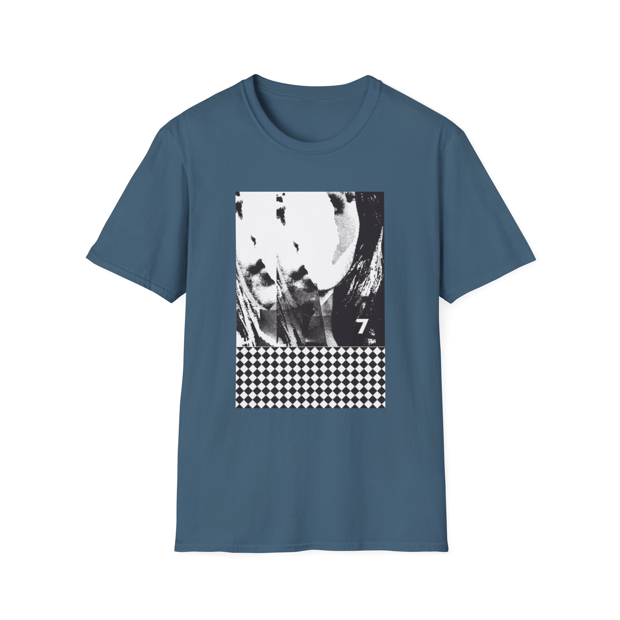 Beach House 7 Op Art Unisex Softstyle T-Shirt