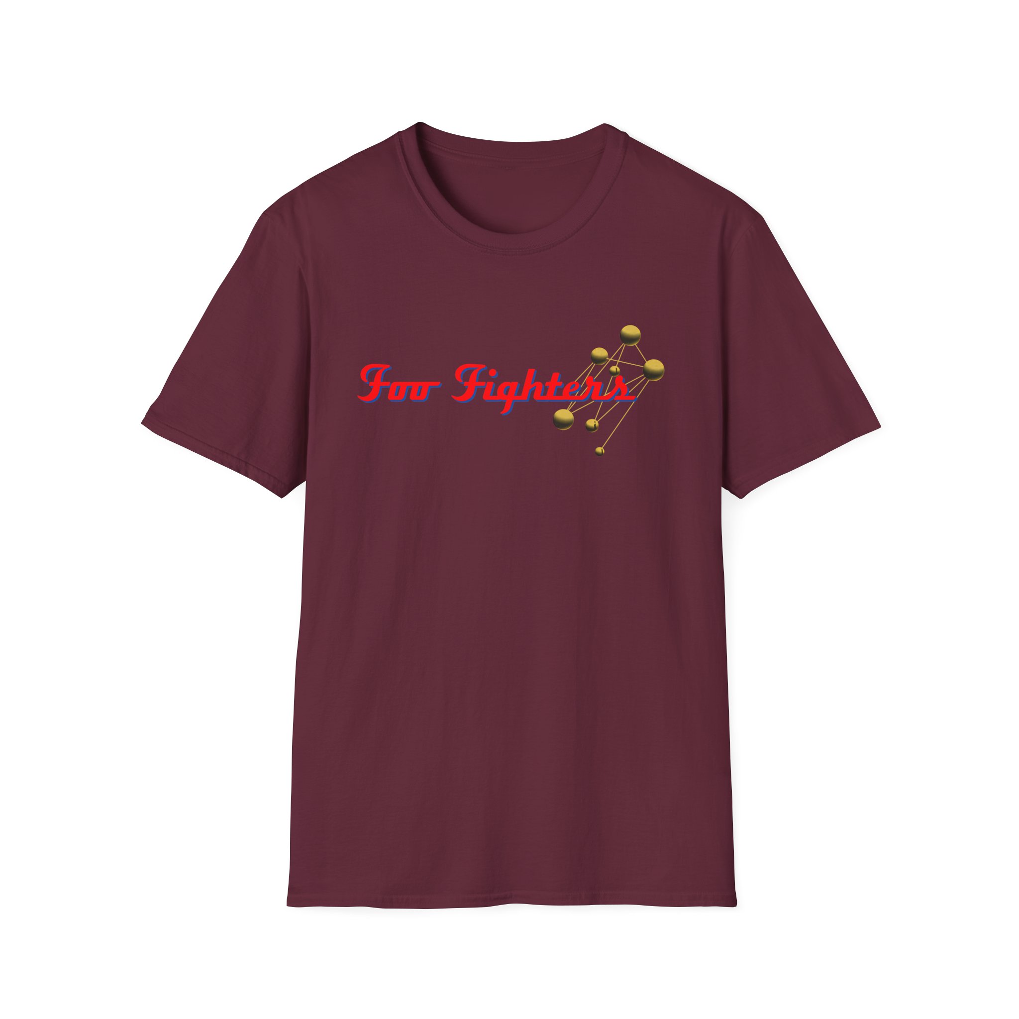 Foo Fighters Molecules Unisex Softstyle T-Shirt