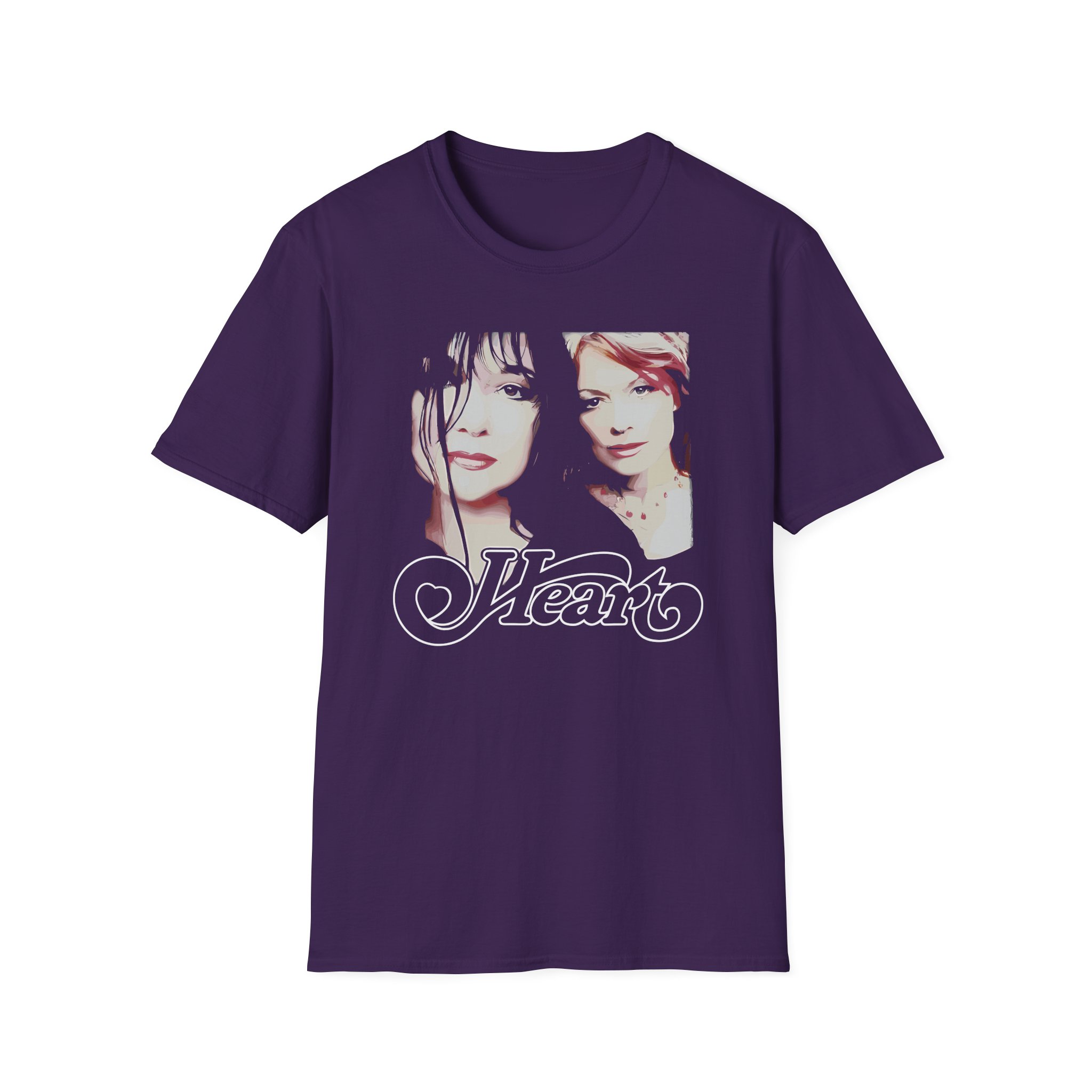 Heart Band Unisex Softstyle T-Shirt