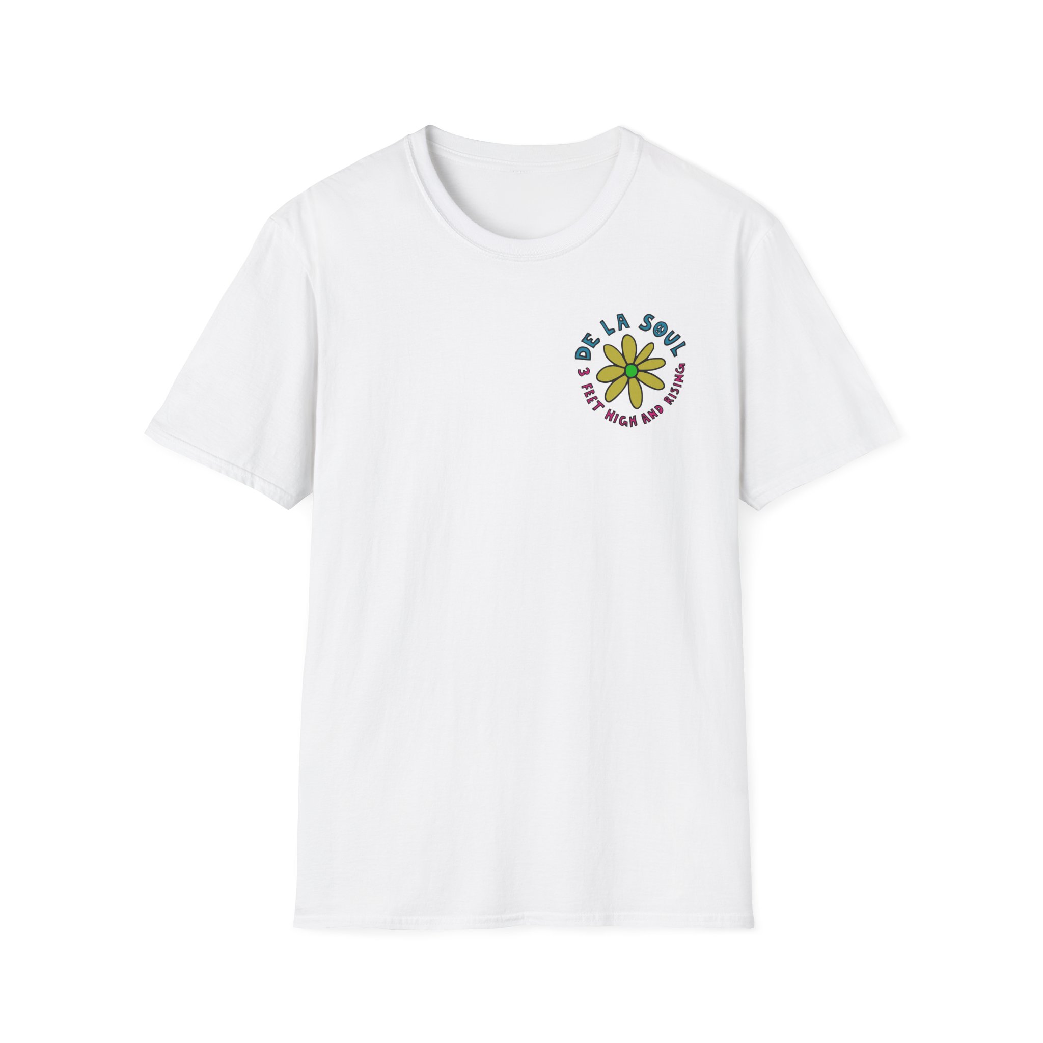De La Soul 3 Feet High and Rising Unisex Softstyle T-Shirt