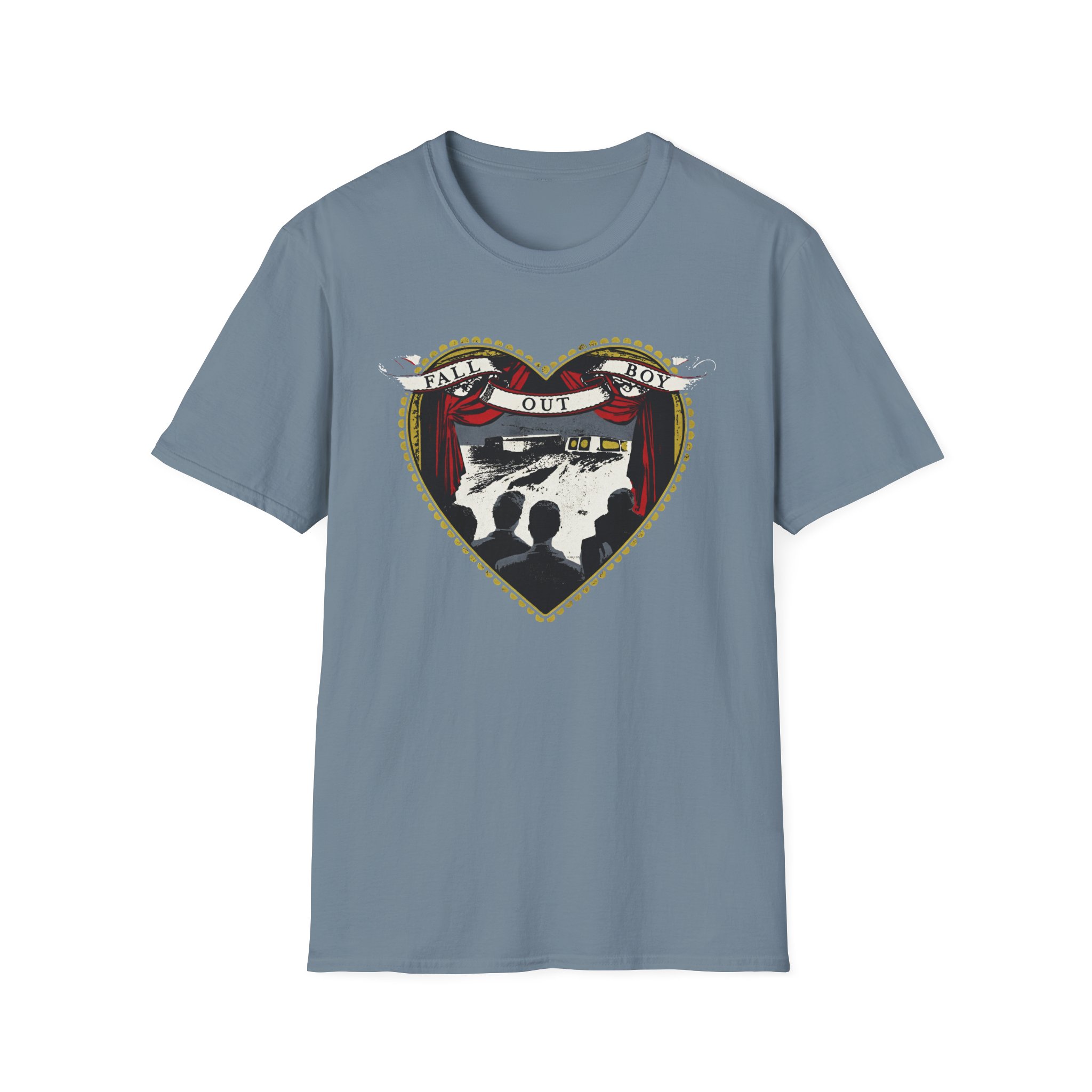 Fall Out Boy Album Cover Heart Unisex Softstyle T-Shirt