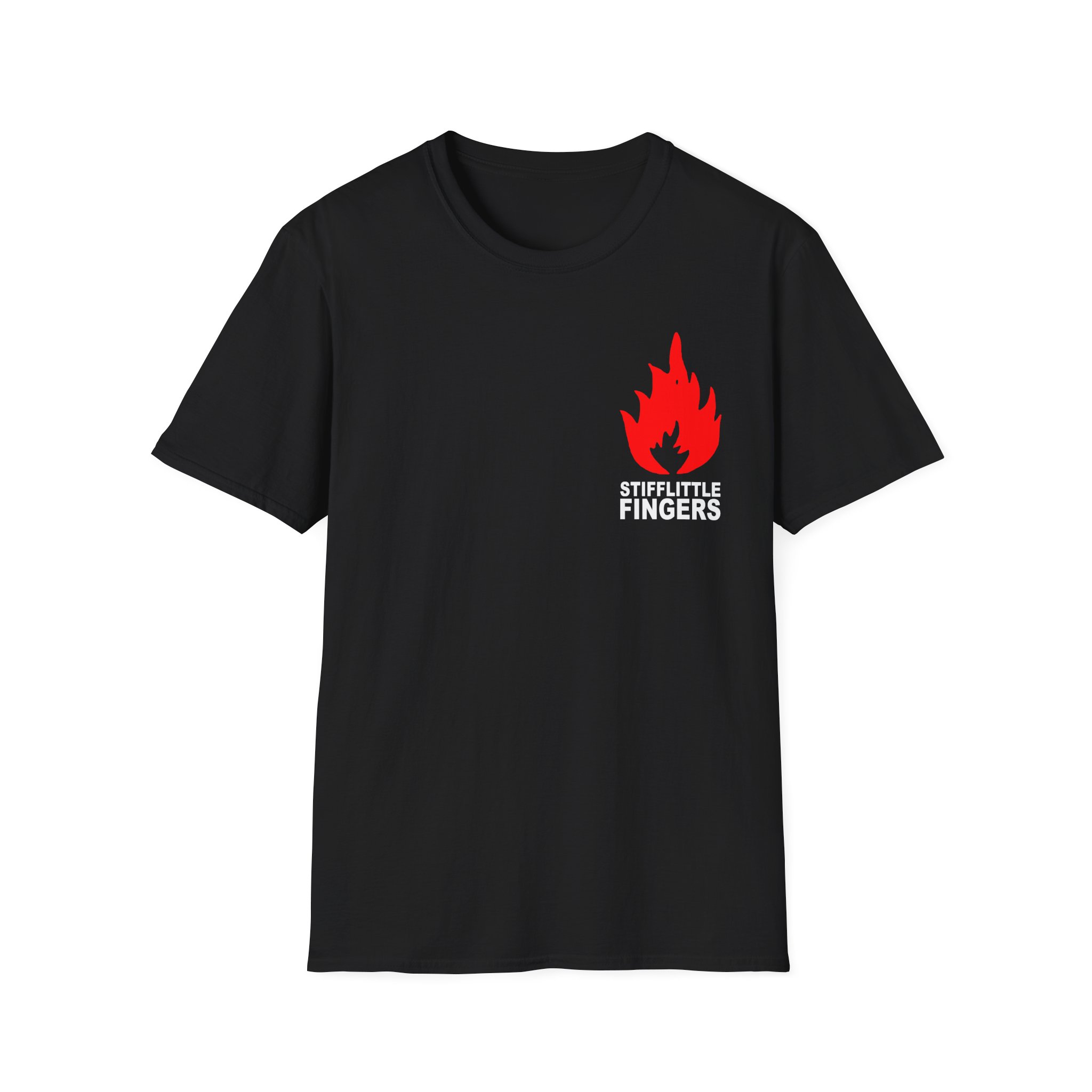 Stiff Little Fingers Plectrum Unisex Softstyle T-Shirt
