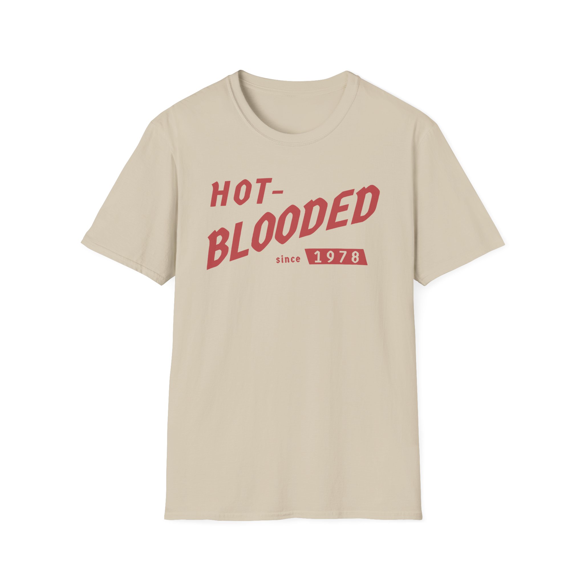 Foreigner Hot Blooded '77 Unisex Softstyle T-Shirt