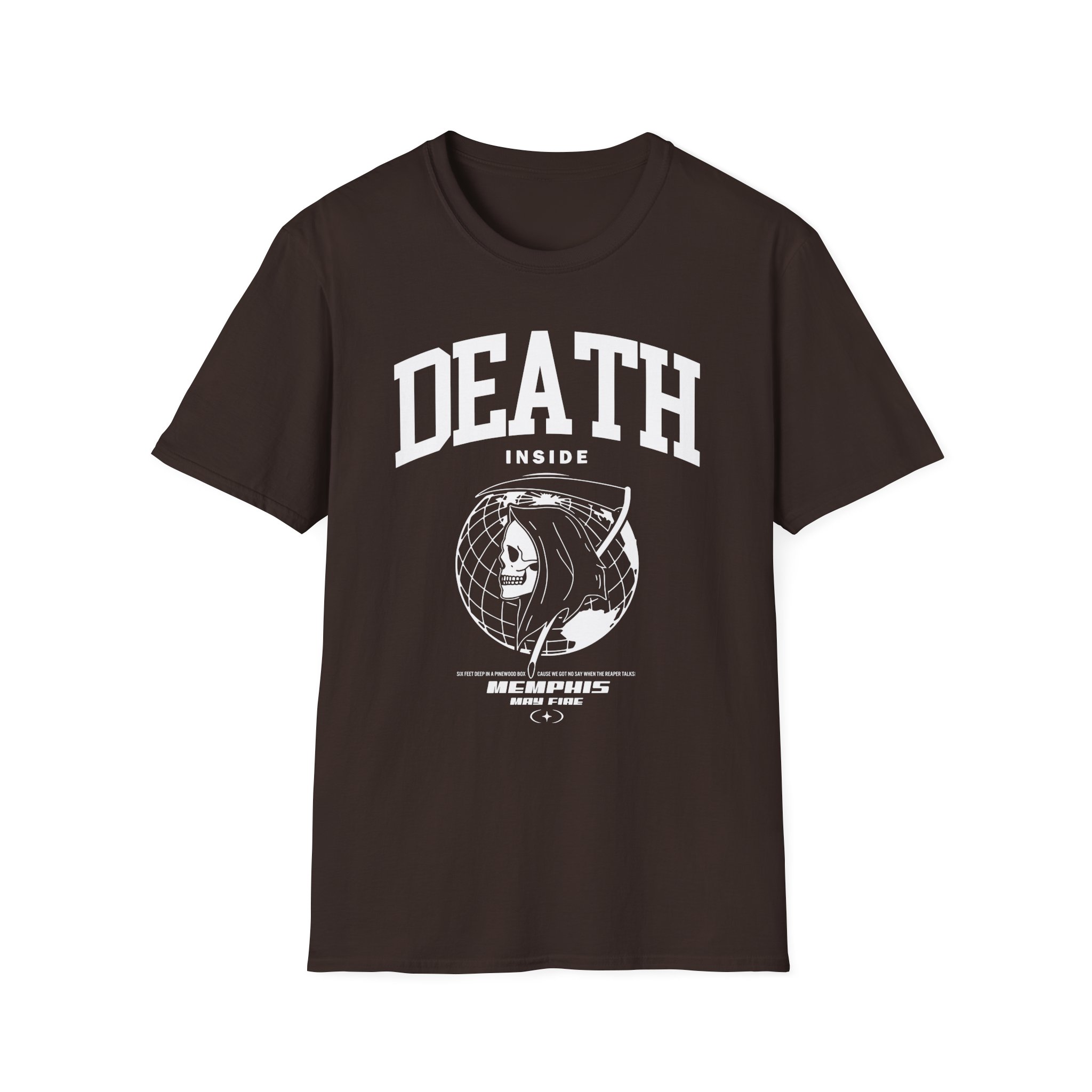 Memphis May Fire Death Inside Spider Unisex Softstyle T-Shirt