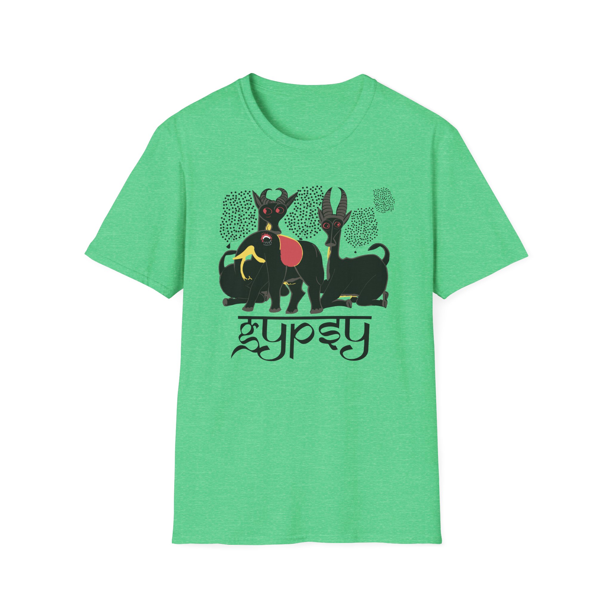 Gypsy Music For Animals Unisex Softstyle T-Shirt