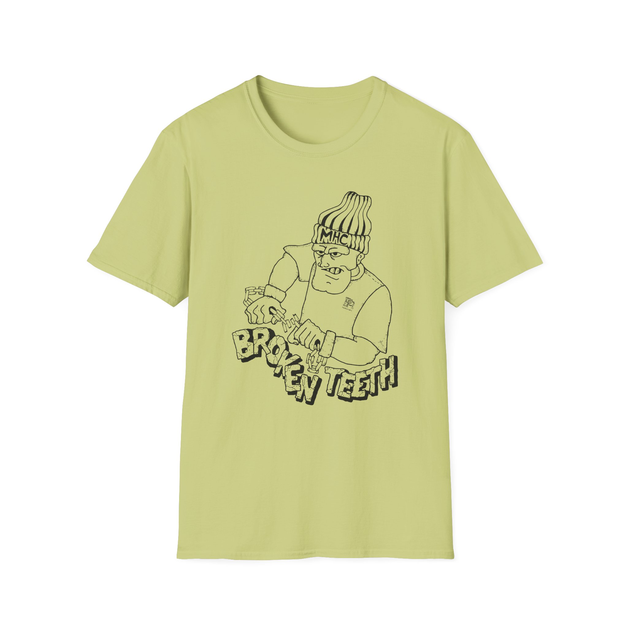 Broken Teeth Unisex Softstyle T-Shirt