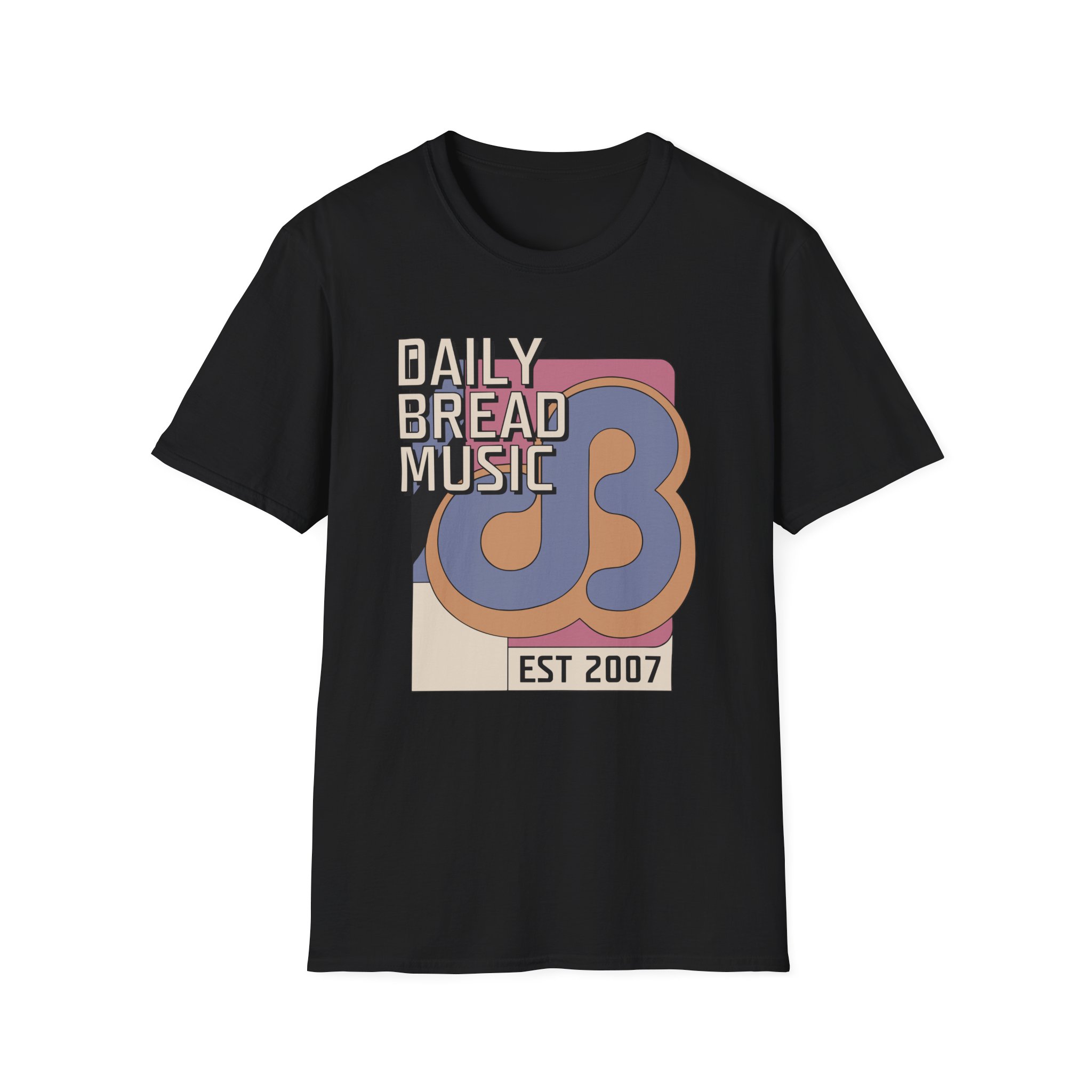 Daily Bread Retro Icon Unisex Softstyle T-Shirt