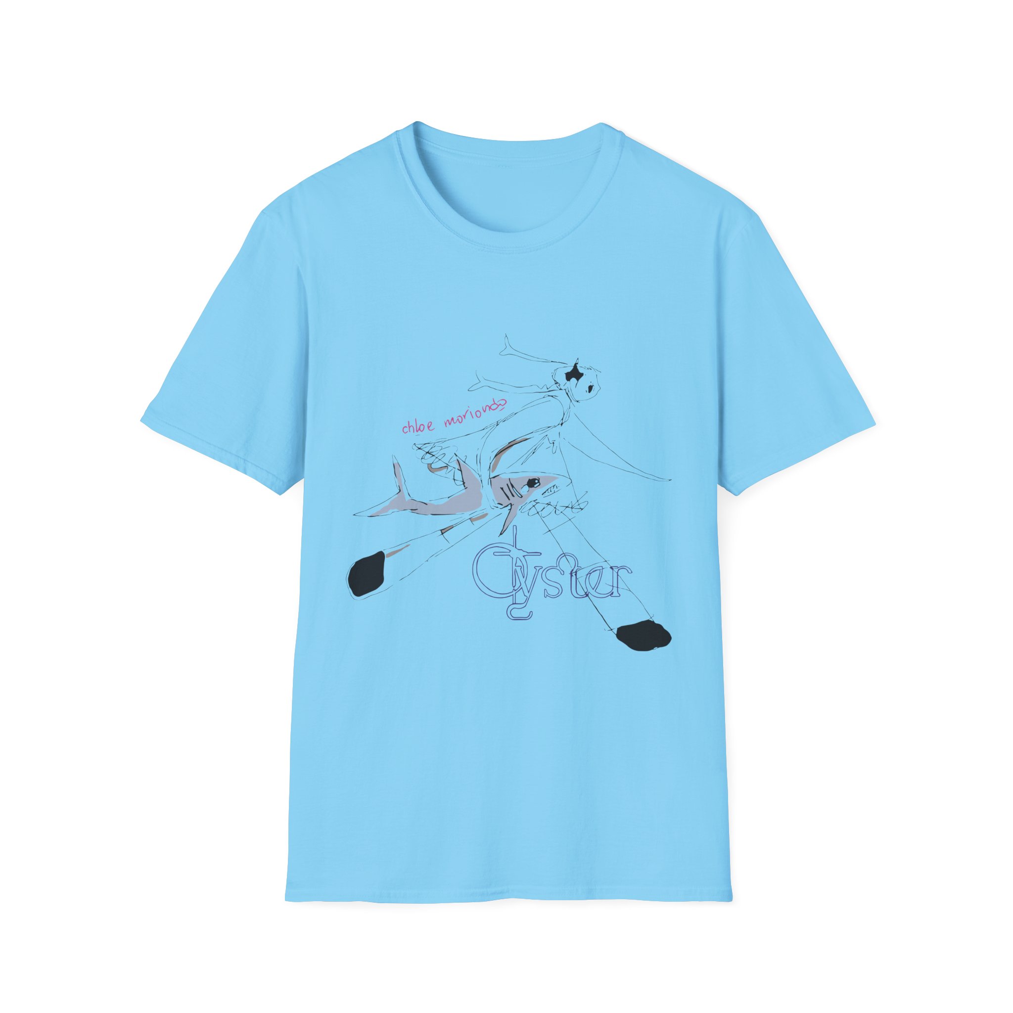 Chloe Moriondo Oyster Girl Unisex Softstyle T-Shirt