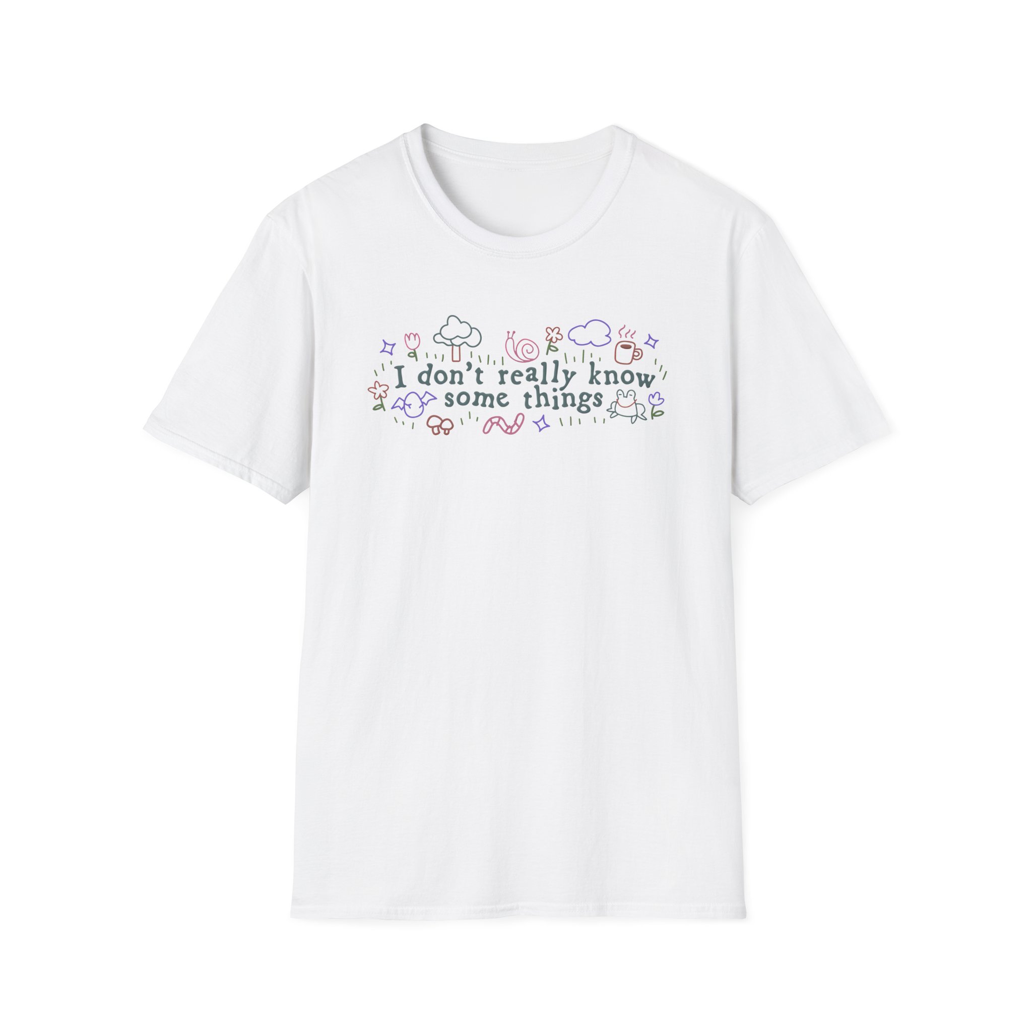 Good Mythical Morning I Don't Really Know Some Things unisex softstyle t-shirt