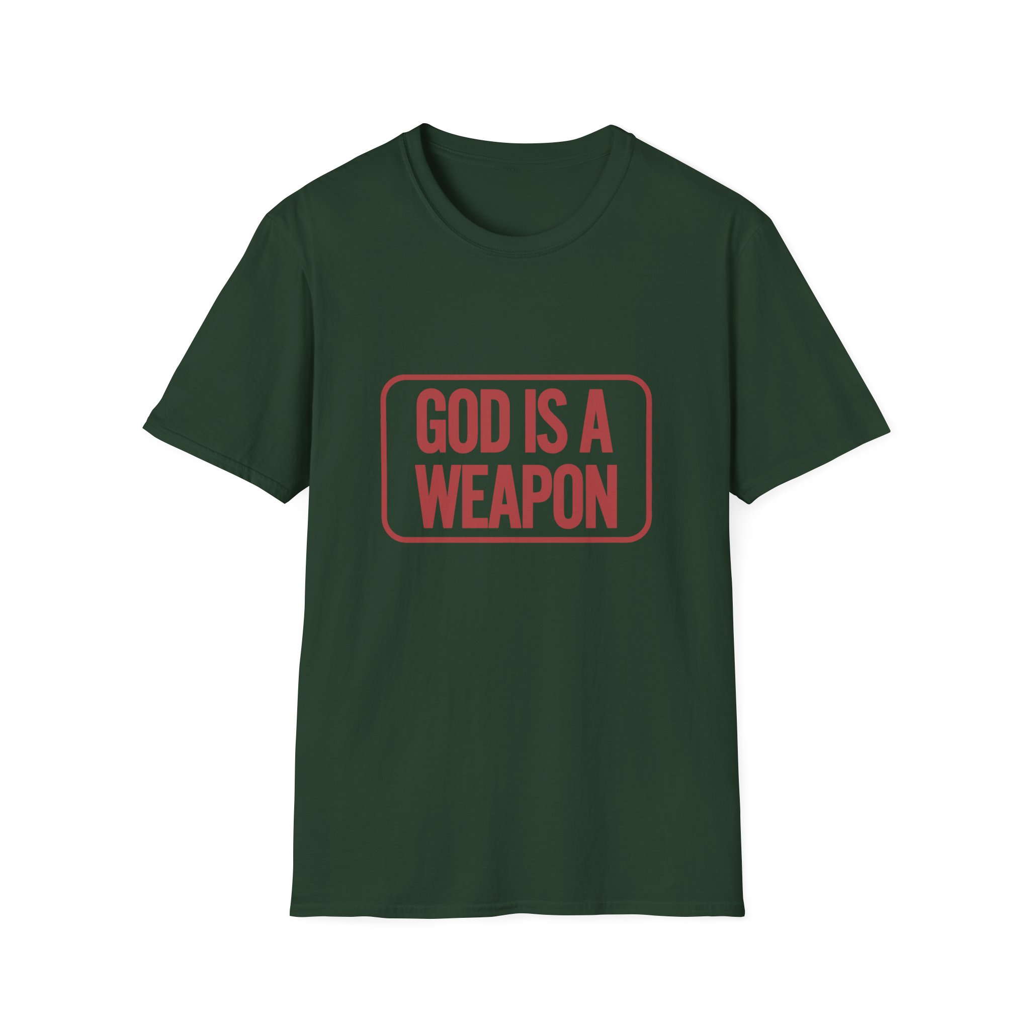 Ronnie Radke God is a Weapon Unisex Softstyle T-Shirt