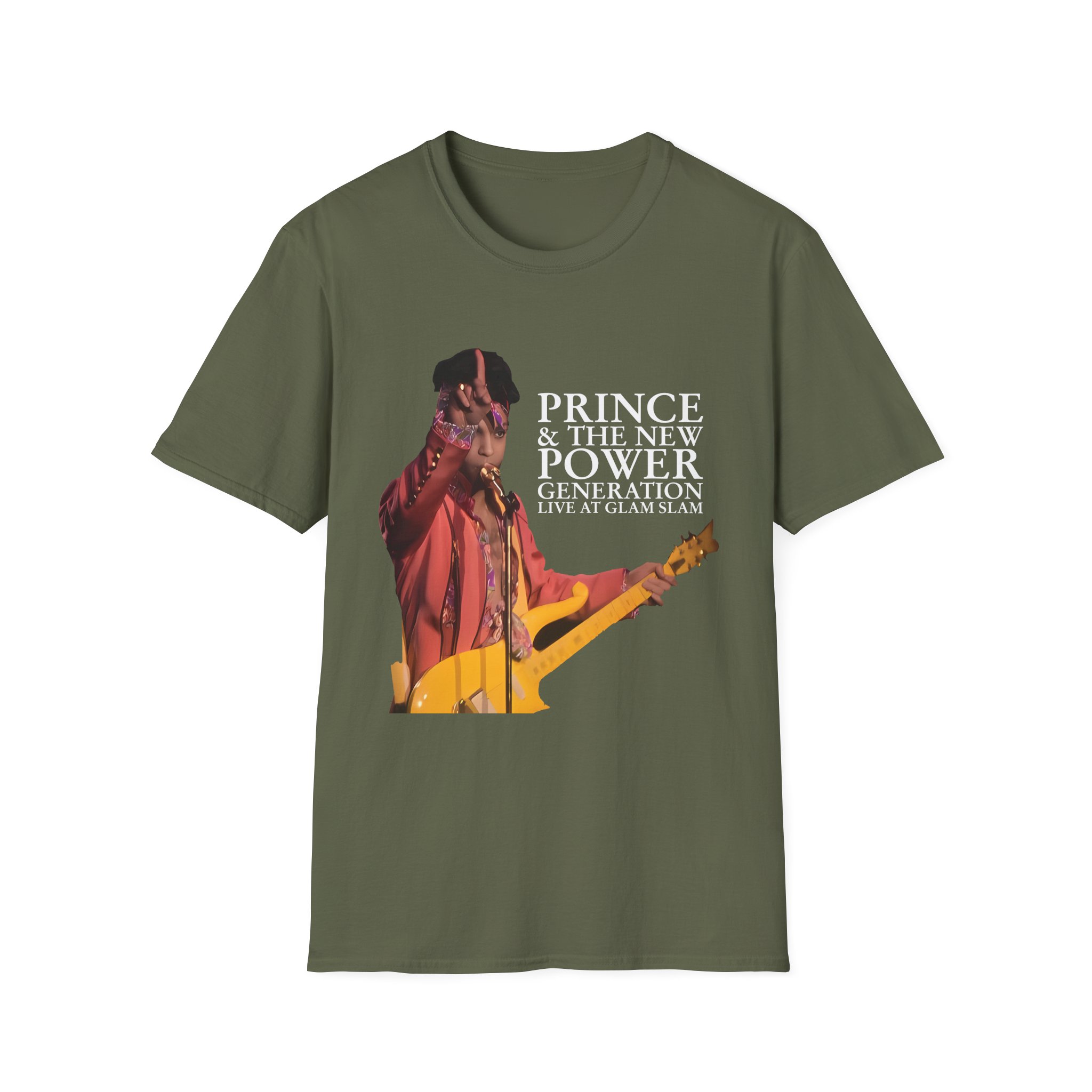 Prince Live At Glam Slam Unisex Softstyle T-Shirt