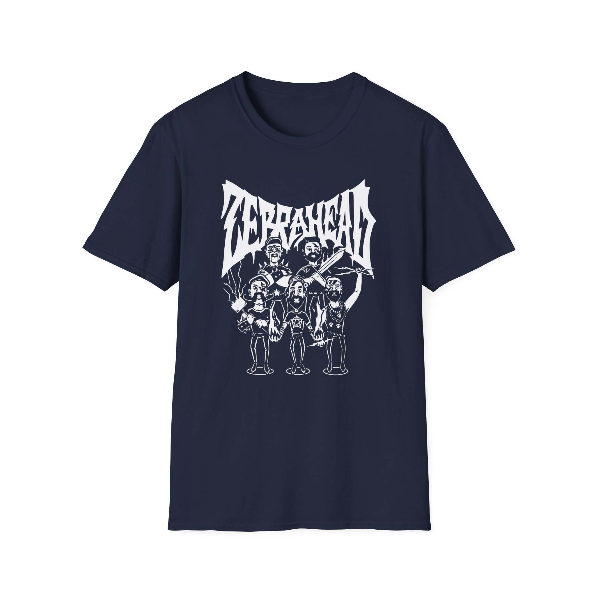 Zebrahead Goth Unisex Softstyle T-Shirt