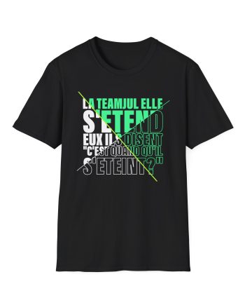 Jul C'est Quand Qu'il S'étein Unisex Softstyle T-Shirt