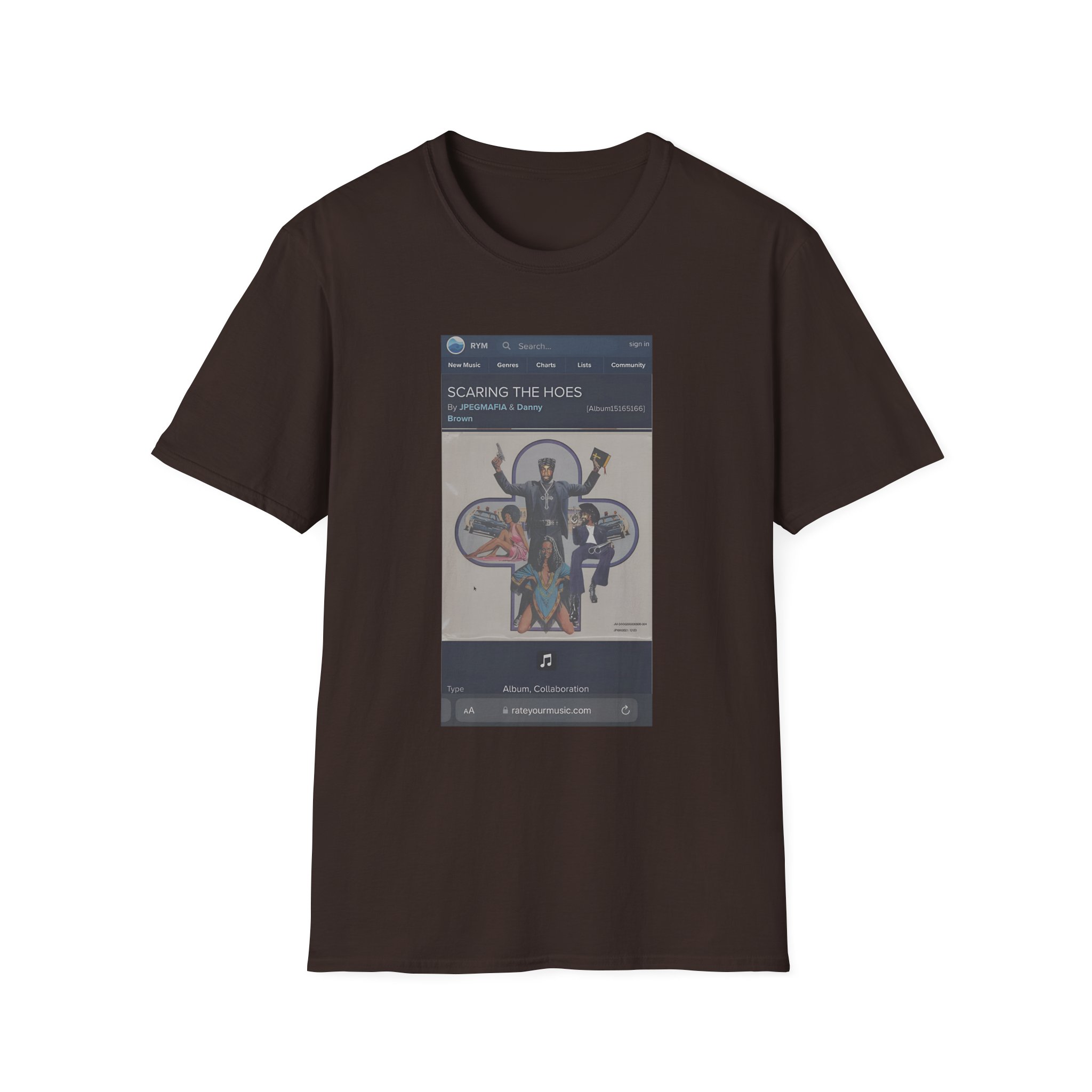 Jpegmafia RYM Hoes Unisex Softstyle T-Shirt