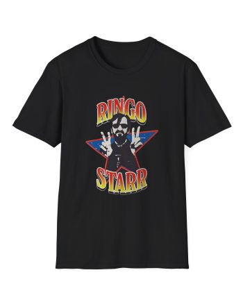 Ringo Starr Photo Unisex Softstyle T-Shirt