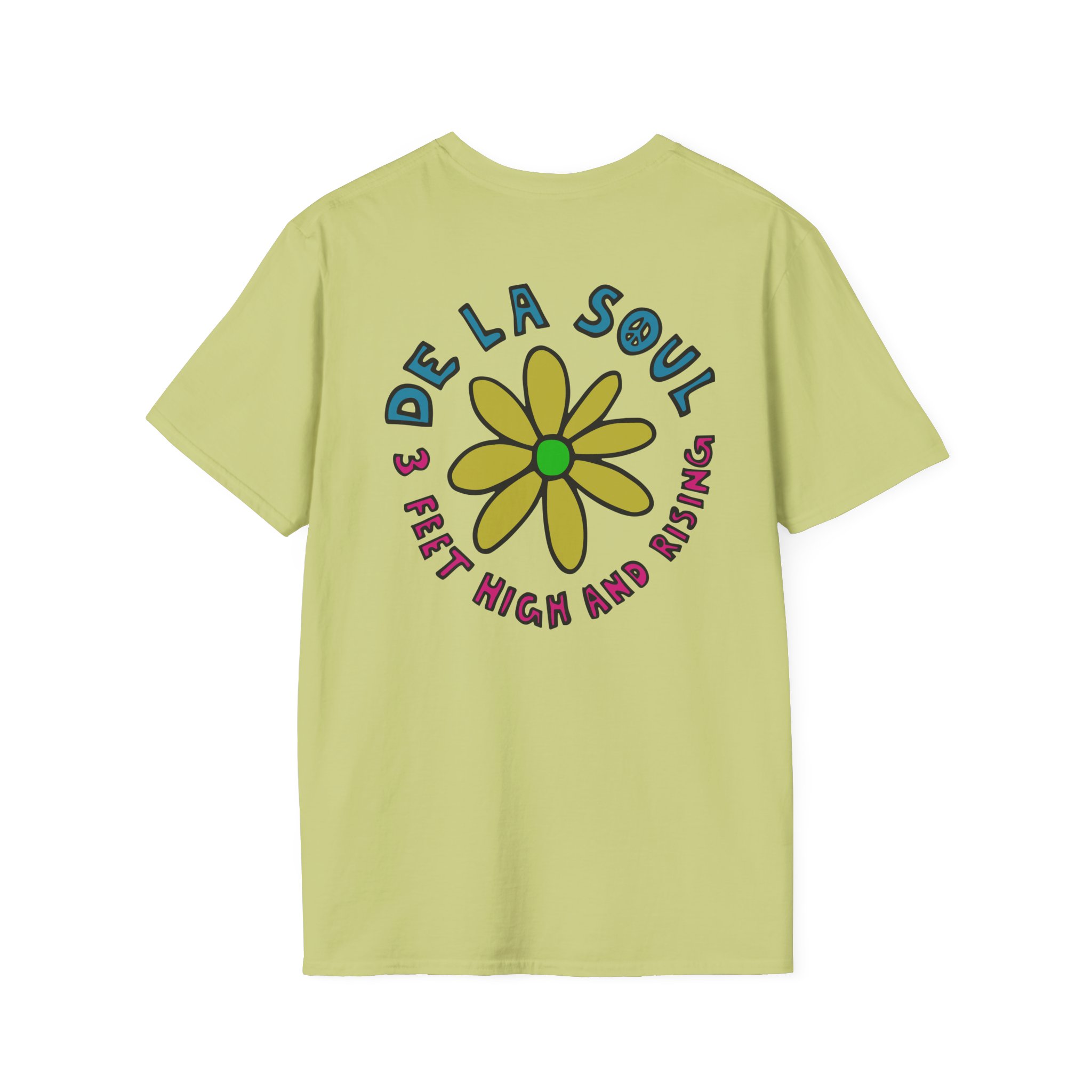 De La Soul 3 Feet High and Rising Unisex Softstyle T-Shirt