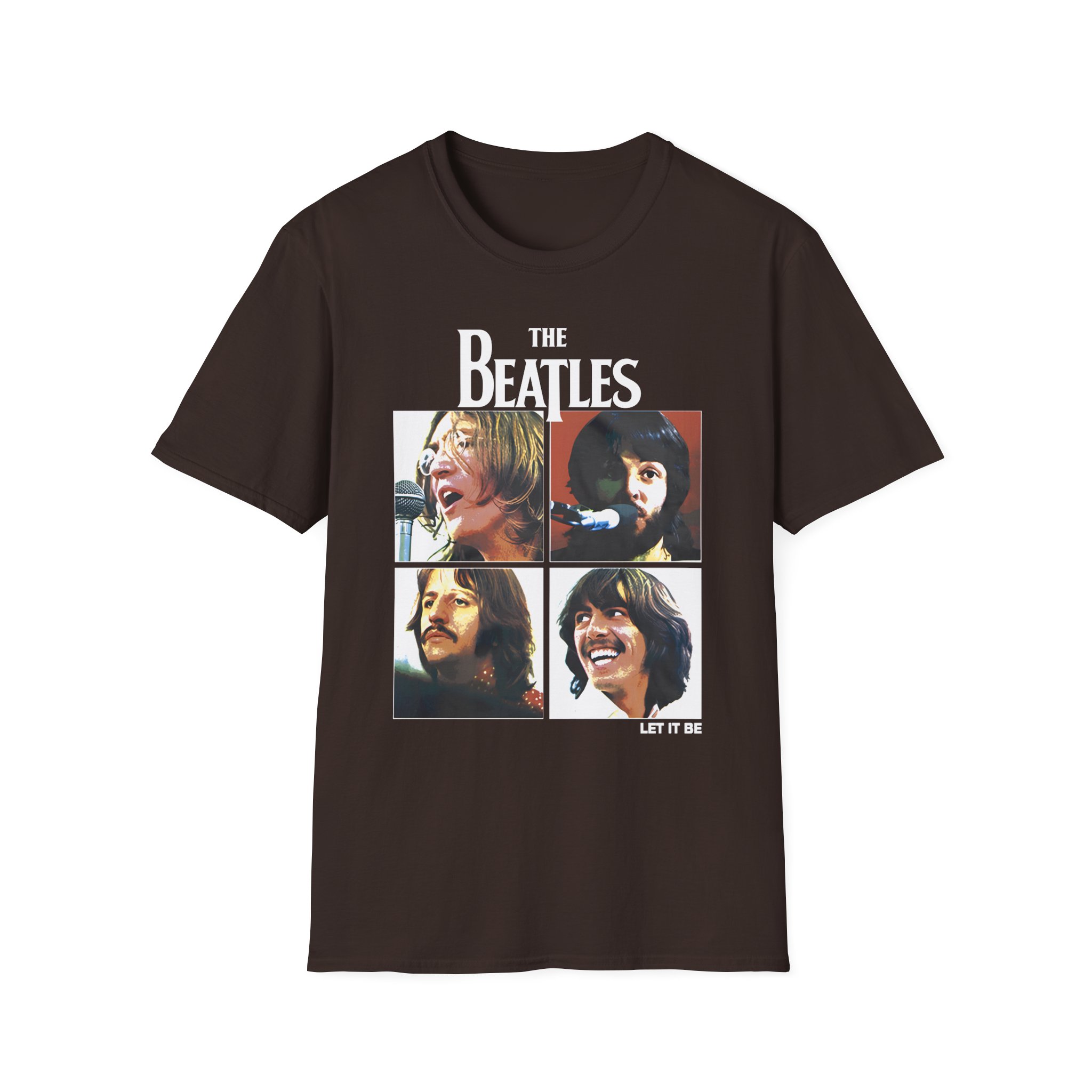 The Beatles Let It Be Unisex Softstyle T-Shirt