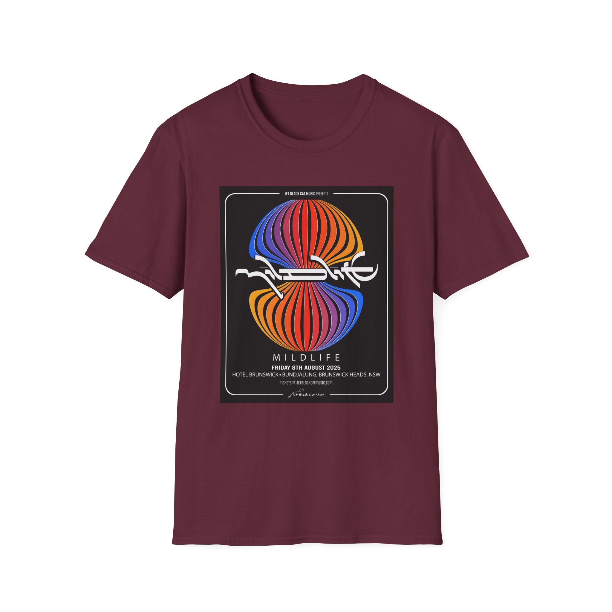 Mildlife Hotel Brunswick, NSW Concert Unisex Softstyle T-Shirt