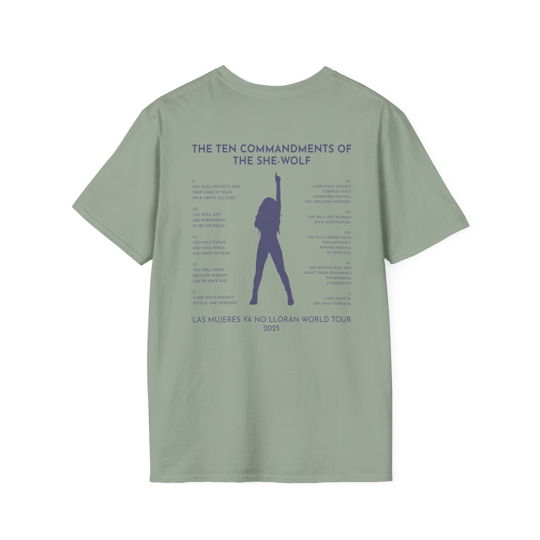 Shakira Commandments Unisex Softstyle T-Shirt