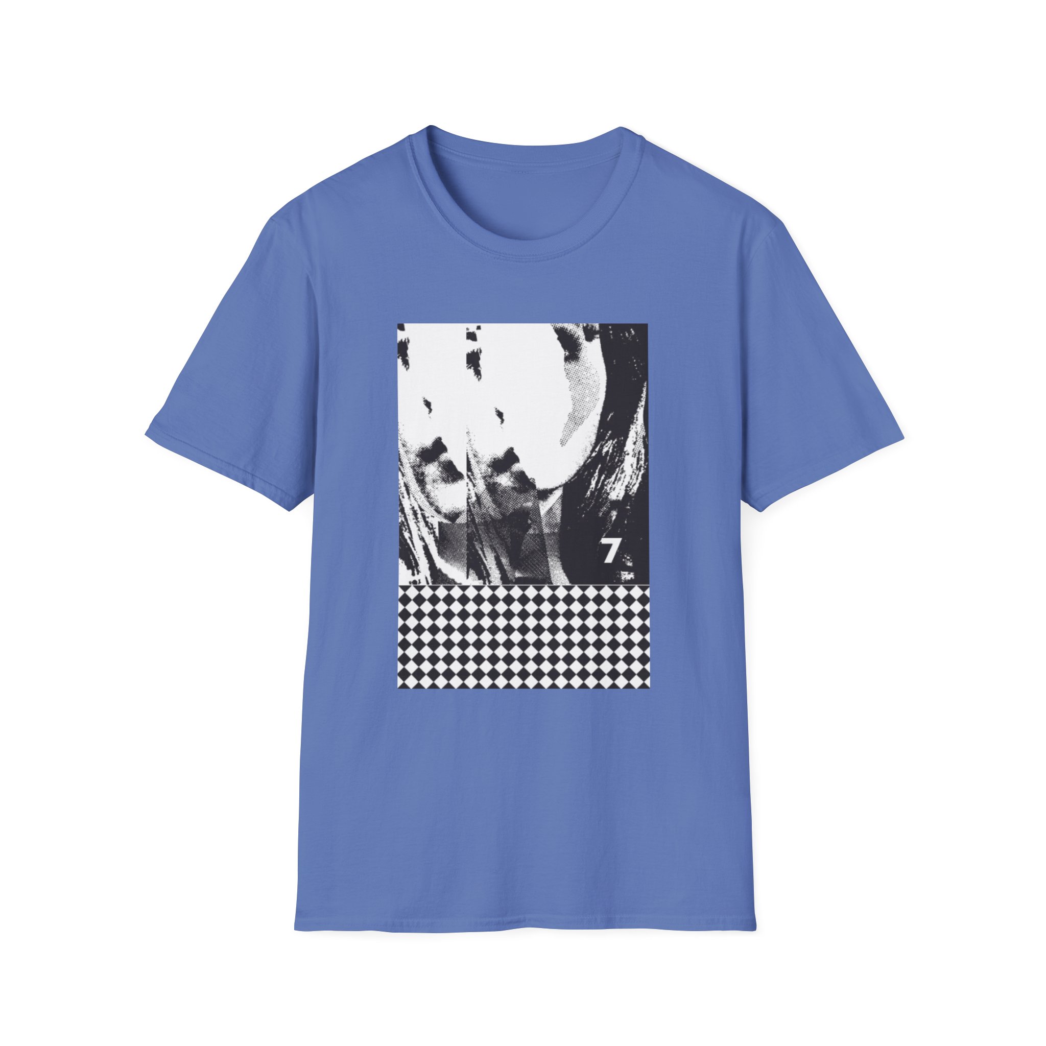Beach House 7 Op Art Unisex Softstyle T-Shirt