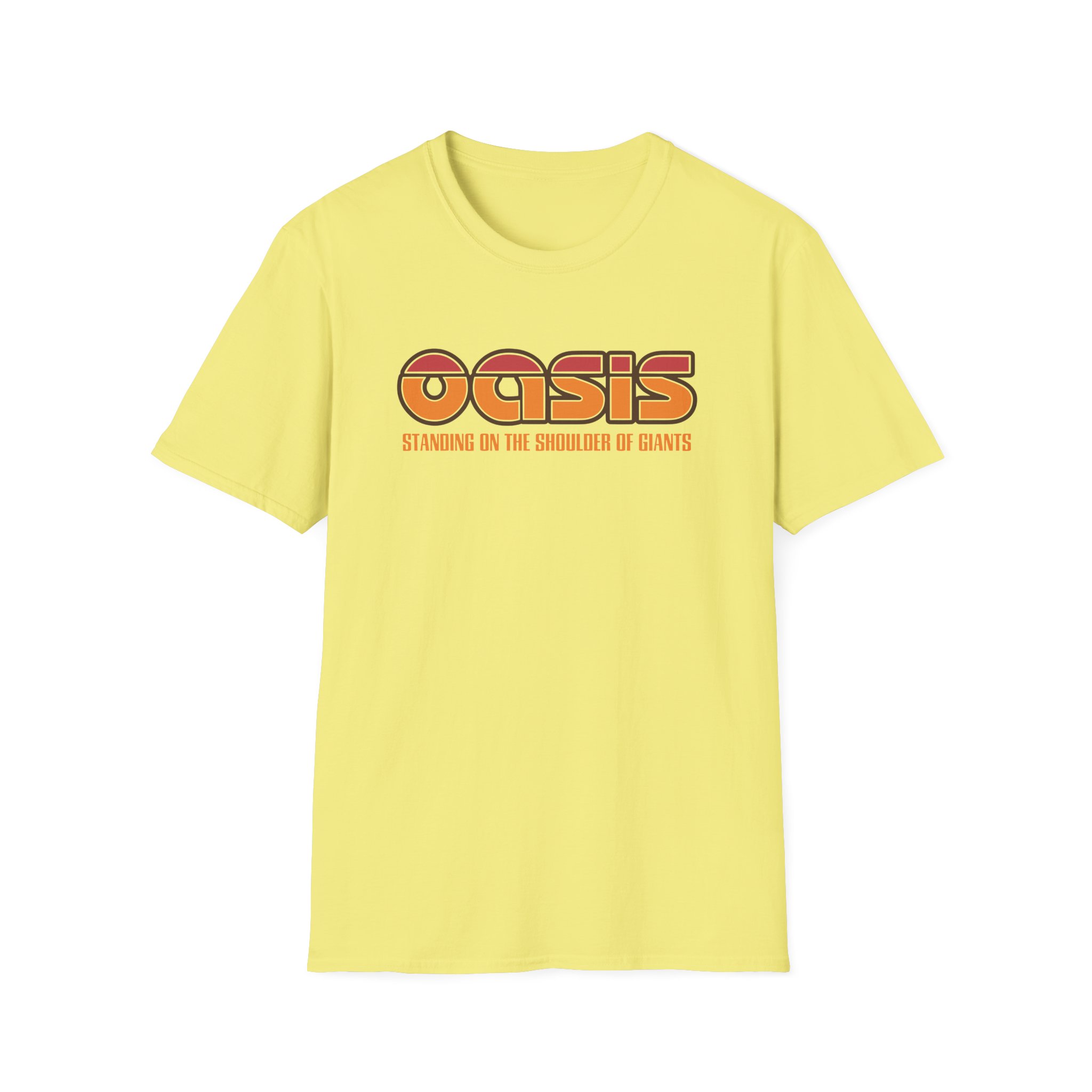 Oasis Standing On The Shoulder Of Giants Unisex Softstyle T-Shirt