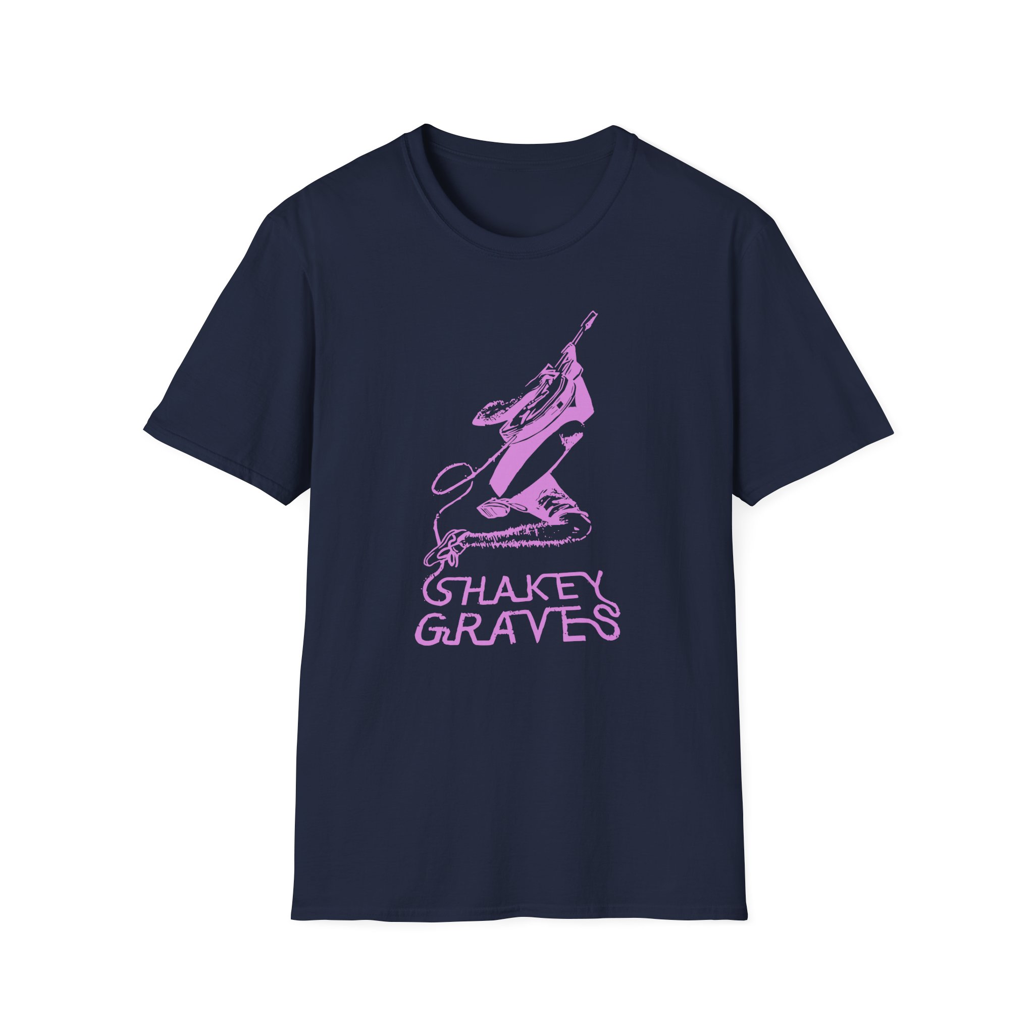 Shakey Graves Triple Skull Unisex Softstyle T-Shirt